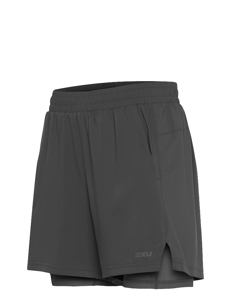 2XU - AERO MESH 2-IN-1 5 INCH SHORTS - lühikesed jooksupüksid - jupiter/black reflective - 2