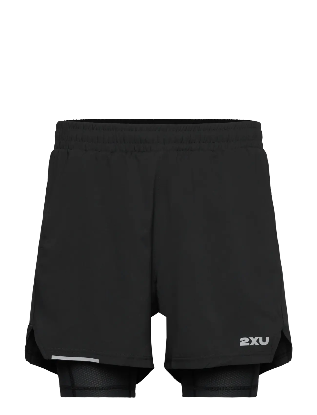 2XU Aero Mesh 2-In-1 5 Inch Shorts Schwarz - XXL - Herren