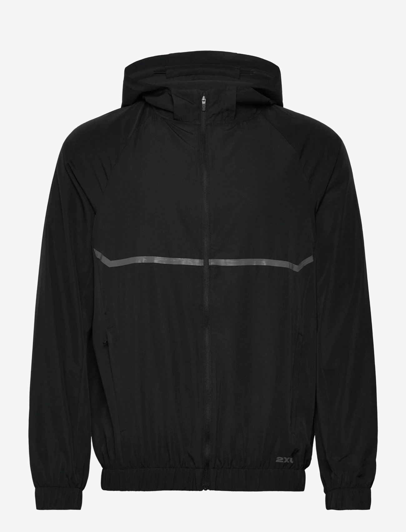 2XU - AERO HEX WINDBREAKER - sportjackor - black/ black reflective - 0