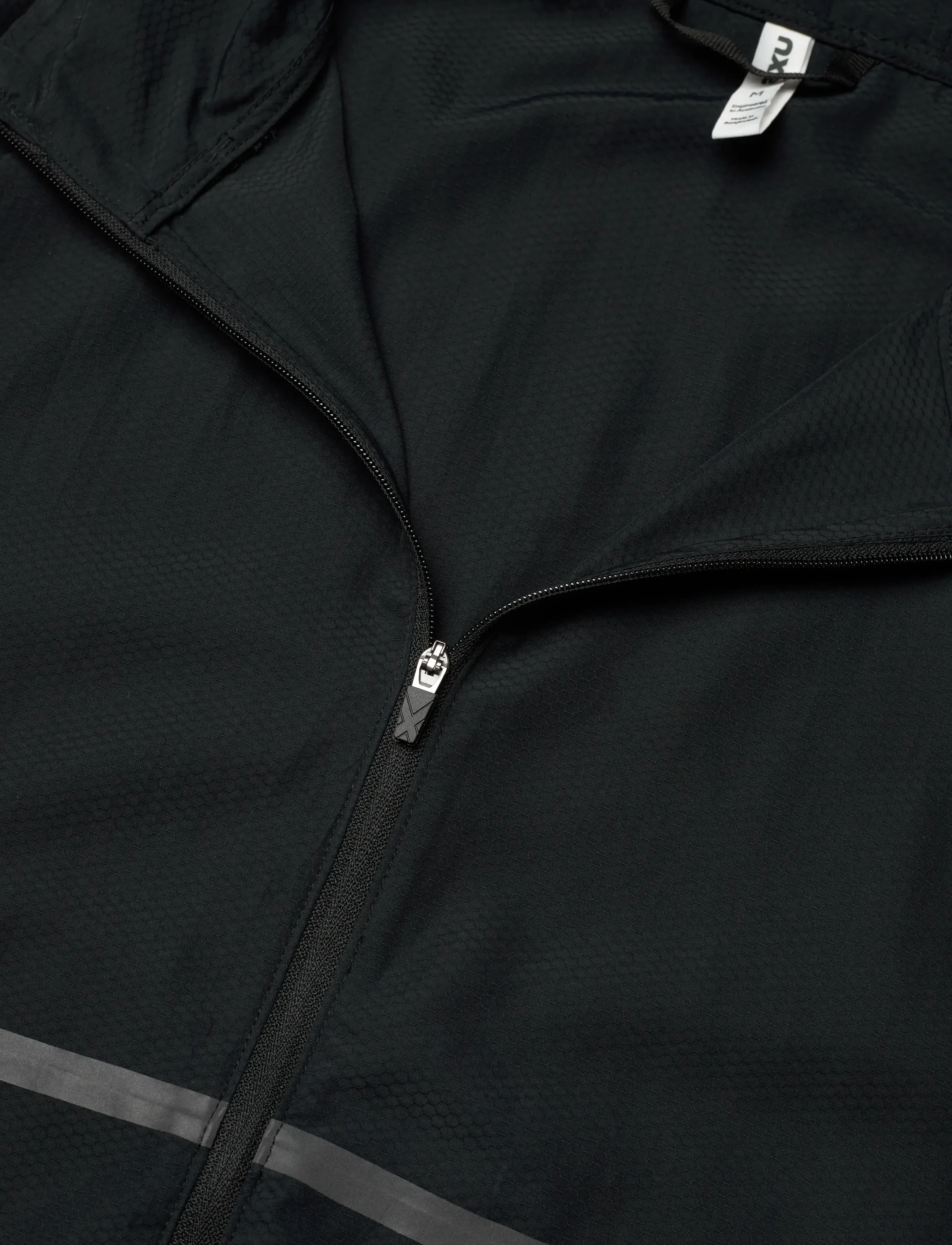 2XU - AERO HEX WINDBREAKER - black/ black reflective - 2