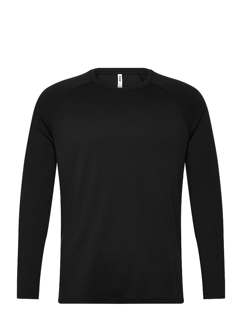 2XU - AERO MESH LONG SLEEVE - longsleeved tops - black/silver reflective - 0