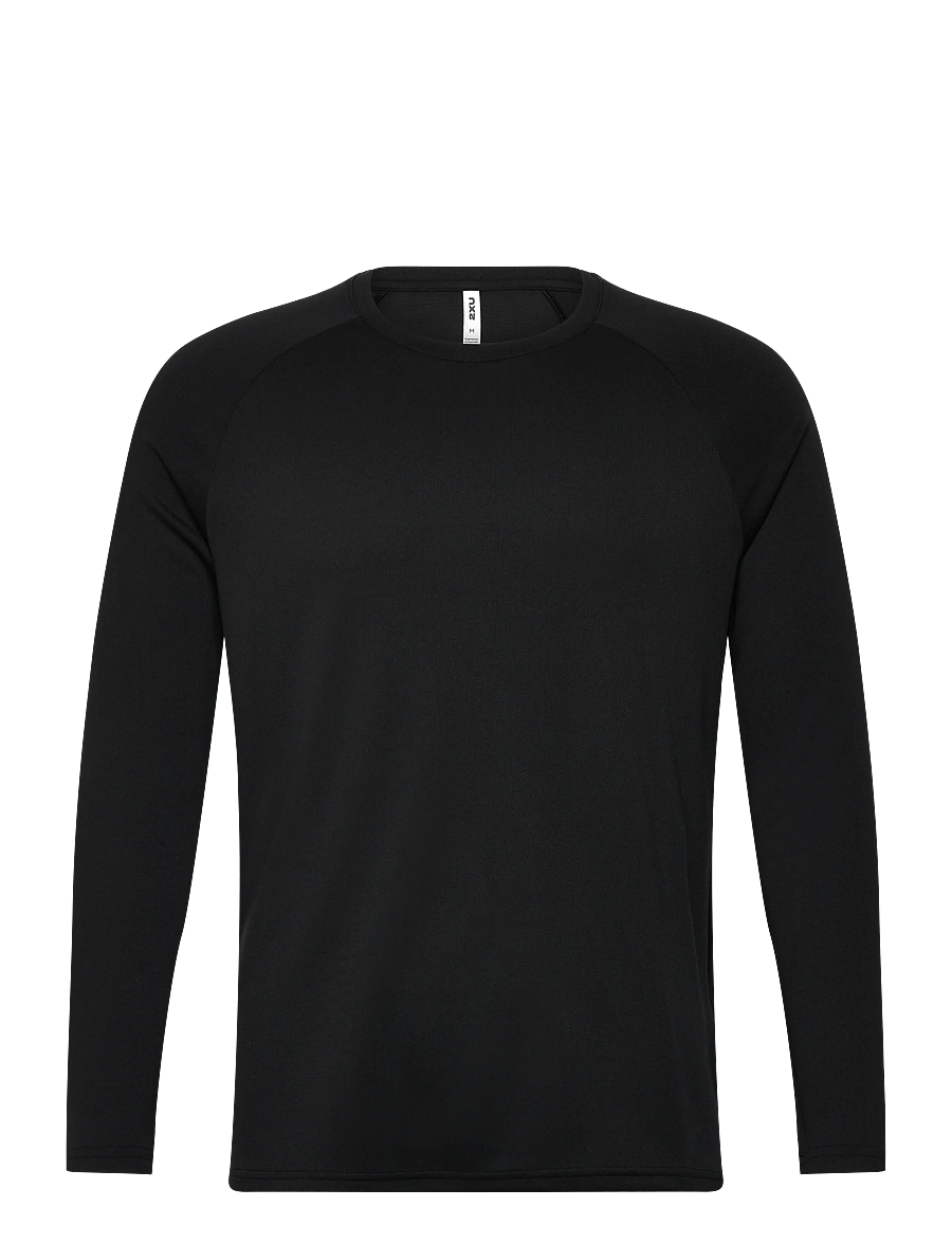 2XU - AERO MESH LONG SLEEVE - langarmshirts - black/silver reflective - 0