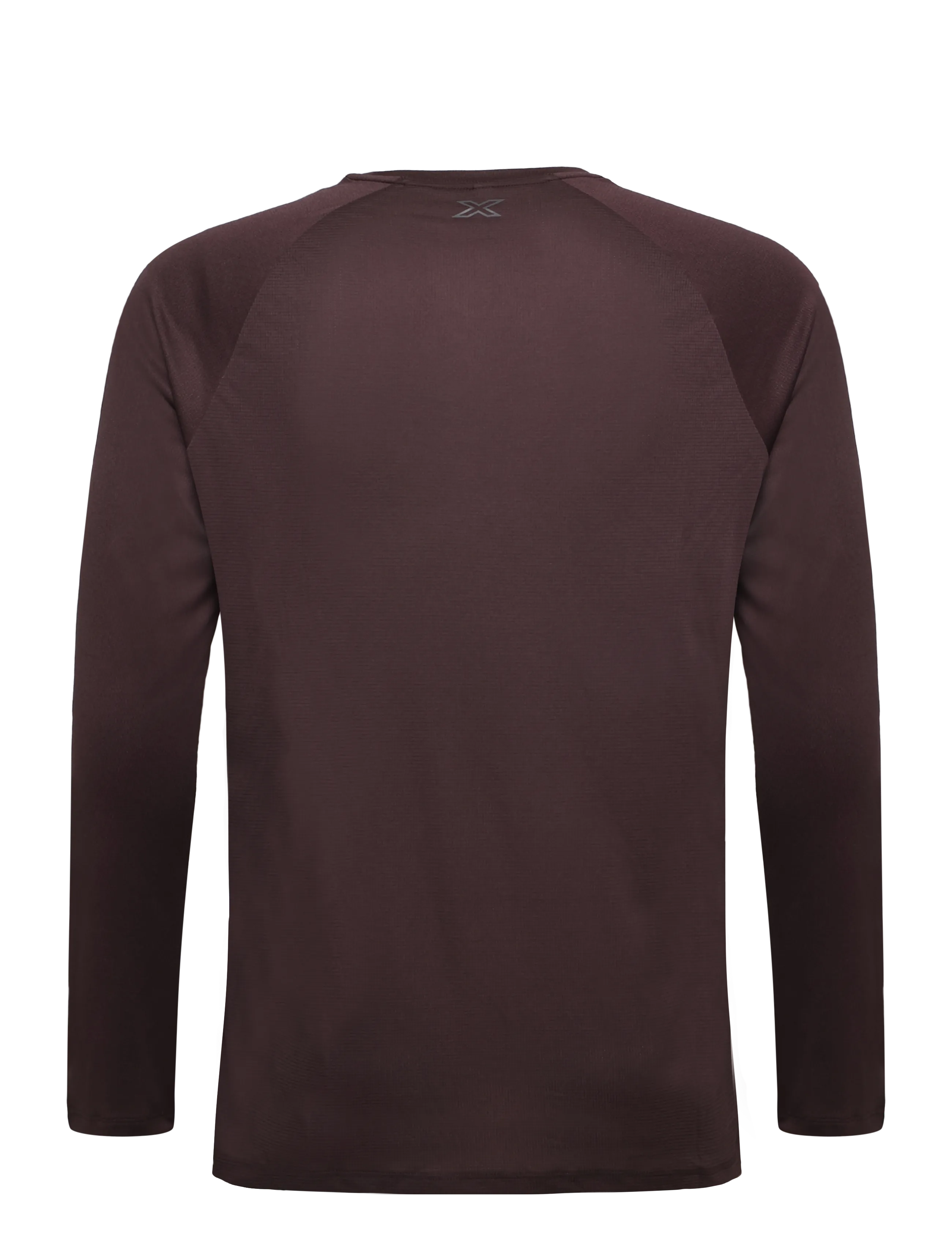 2XU - AERO MESH LONG SLEEVE - langærmede t-shirts - bark/black reflective - 2