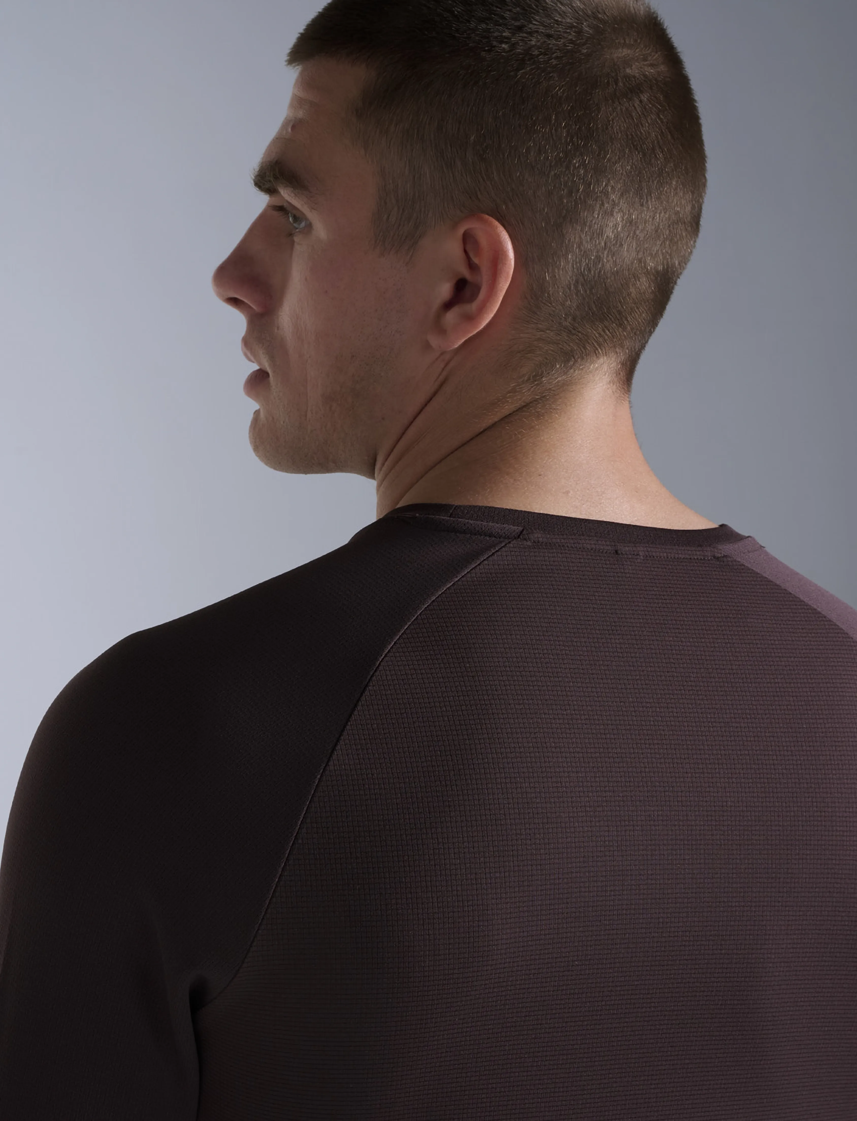 2XU - AERO MESH LONG SLEEVE - langærmede t-shirts - bark/black reflective - 3