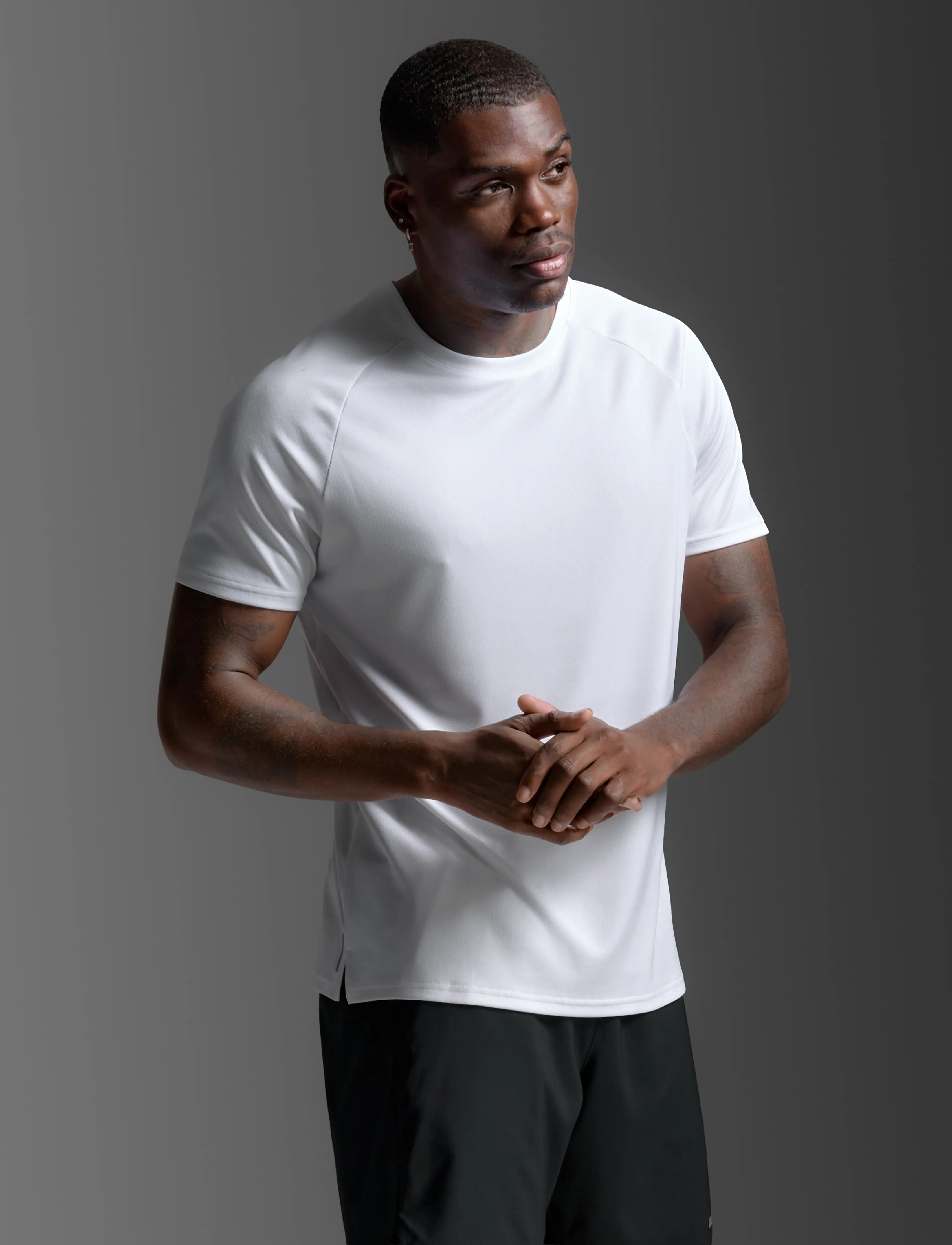 2XU Aero Mesh Tee, Mænd, Performance T-shirt, Hvid, Str: M