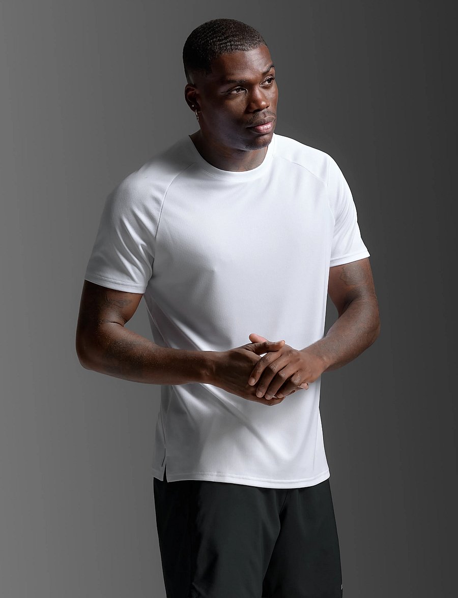 2XU - AERO MESH TEE - t-shirts - white/silver reflective - 0