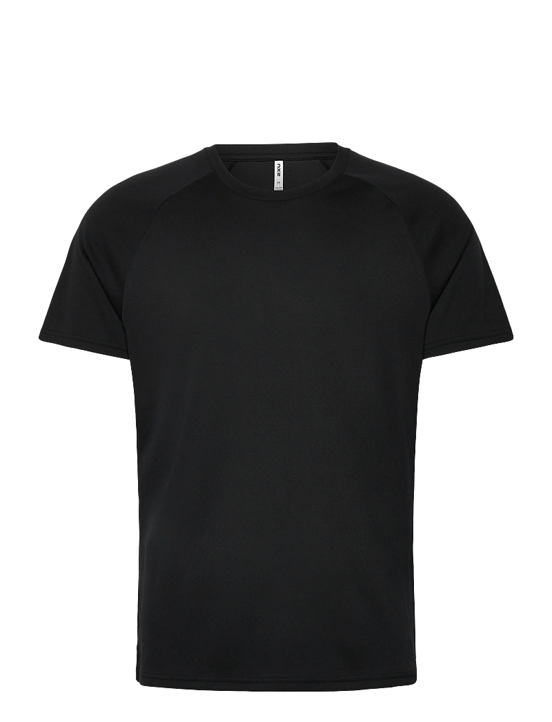 2XU - AERO MESH TEE - t-shirts - black/silver reflective - 0