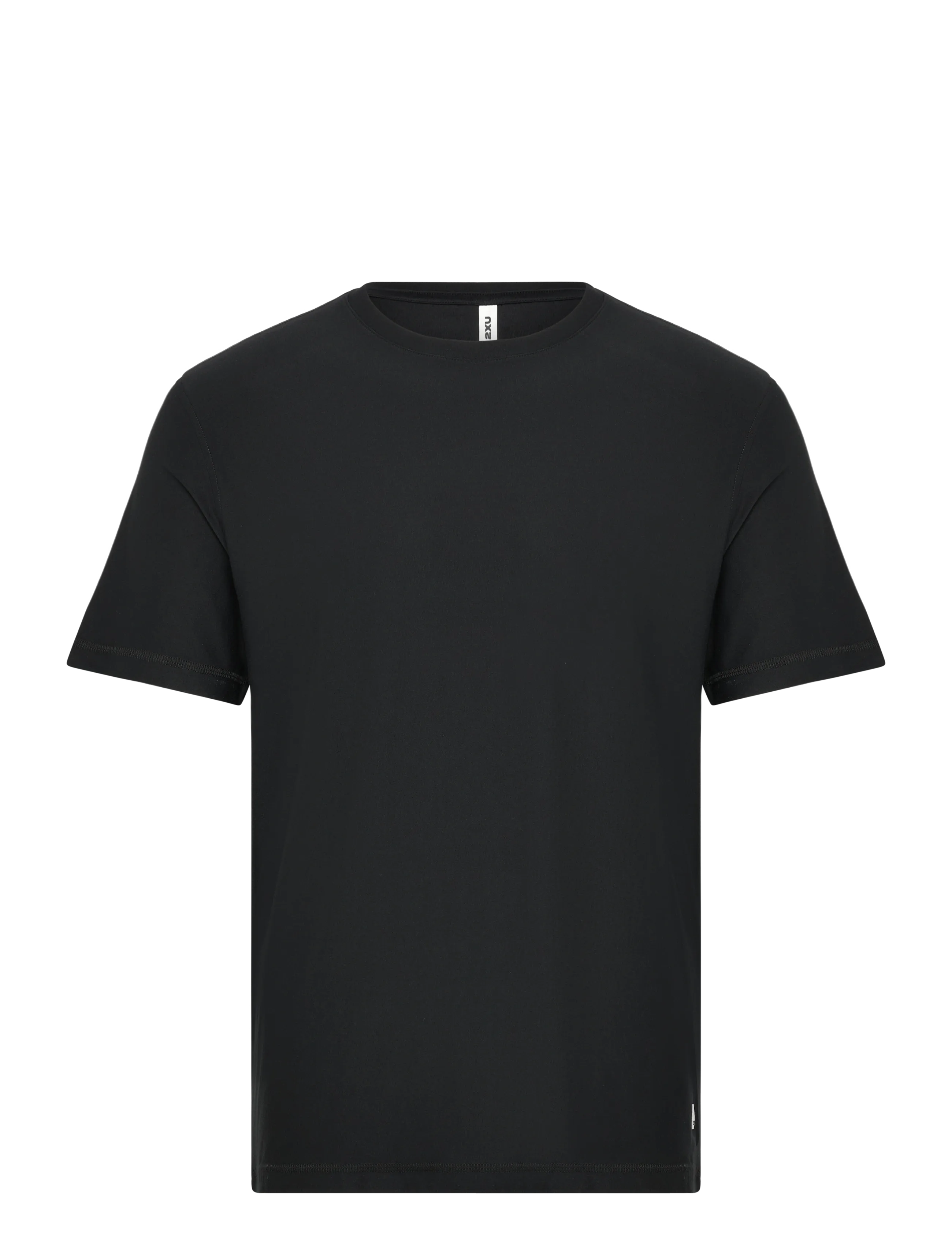2XU Signature Soft Jersey Tee, Mænd, Jersey T-Shirt, Sort, Str: XS