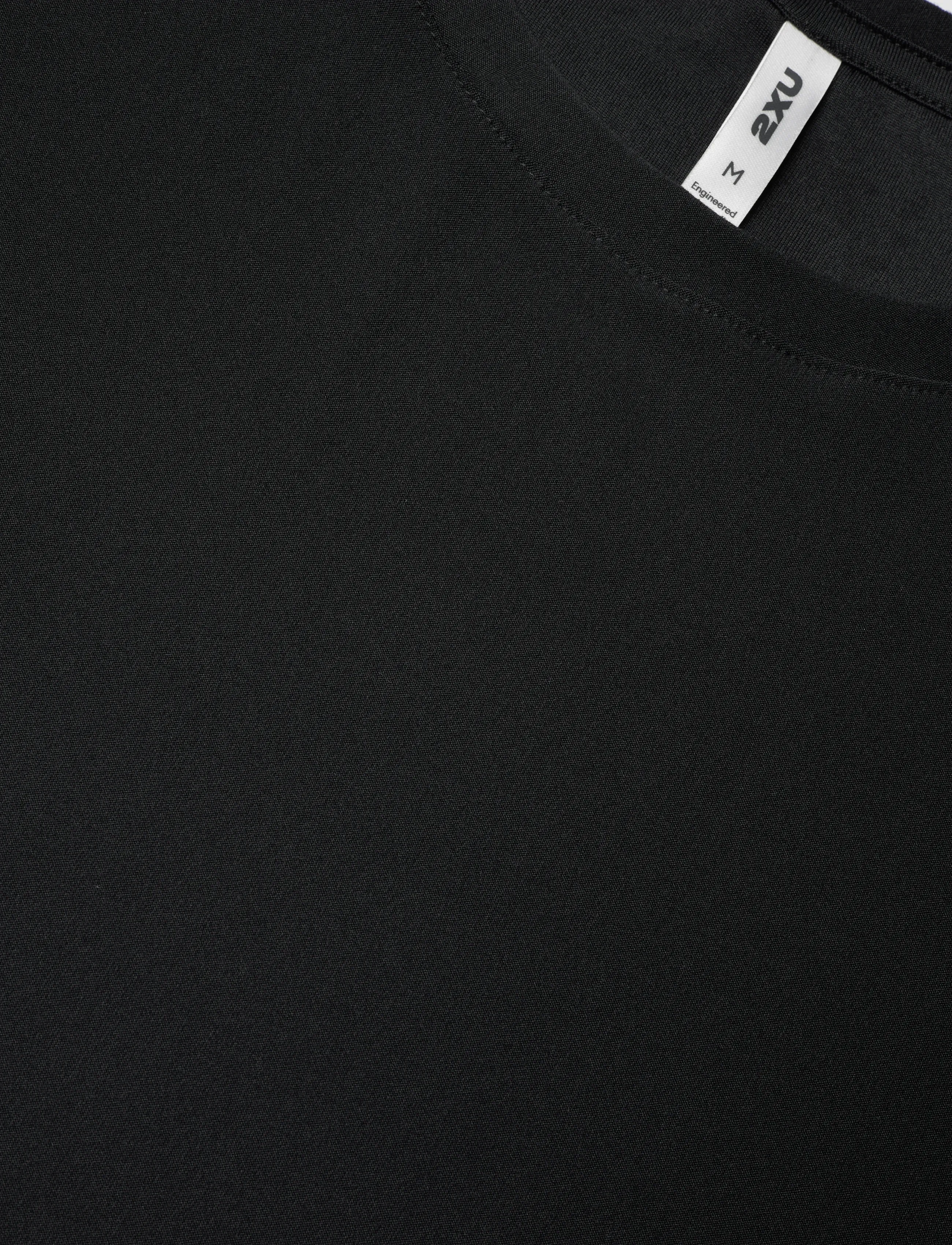 2XU - SIGNATURE SOFT JERSEY TEE - najniższe ceny - black/black - 2