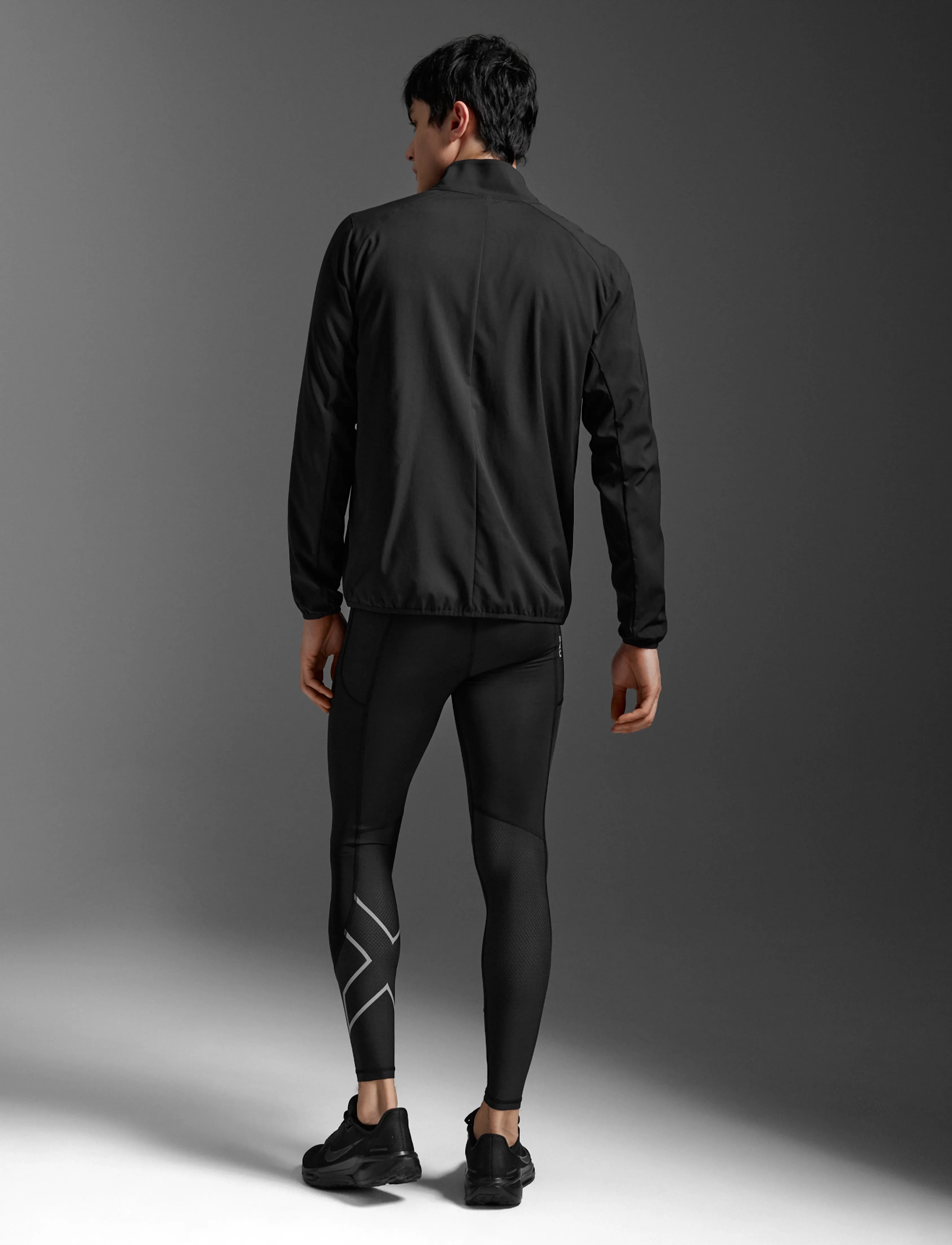 2XU - AERO JACKET - sportjacken - black/silver reflective - 3