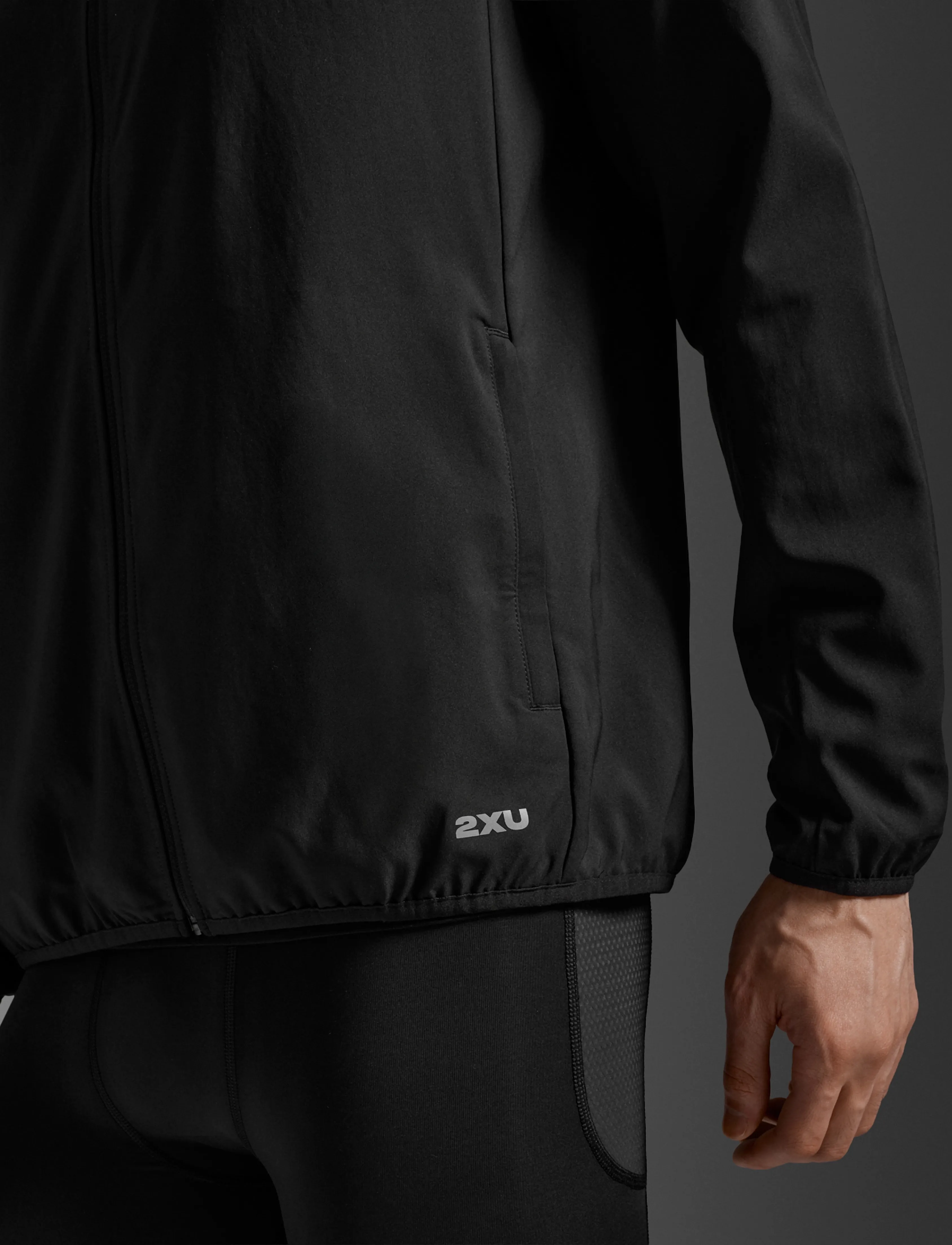 2XU - AERO JACKET - sportjacken - black/silver reflective - 5