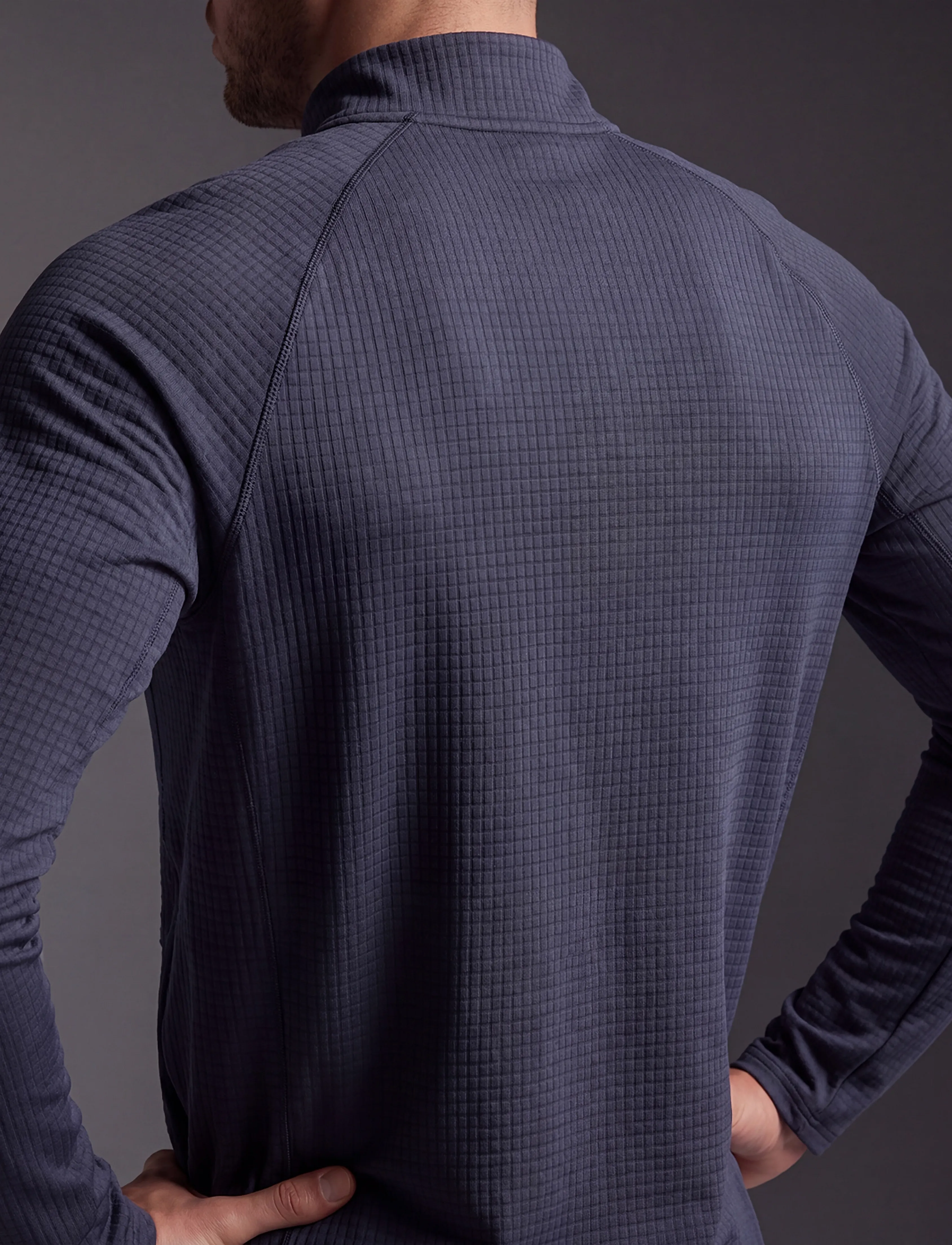 2XU - IGNITION HAPTIC 1/4 ZIP - midnight/silver reflective - 5