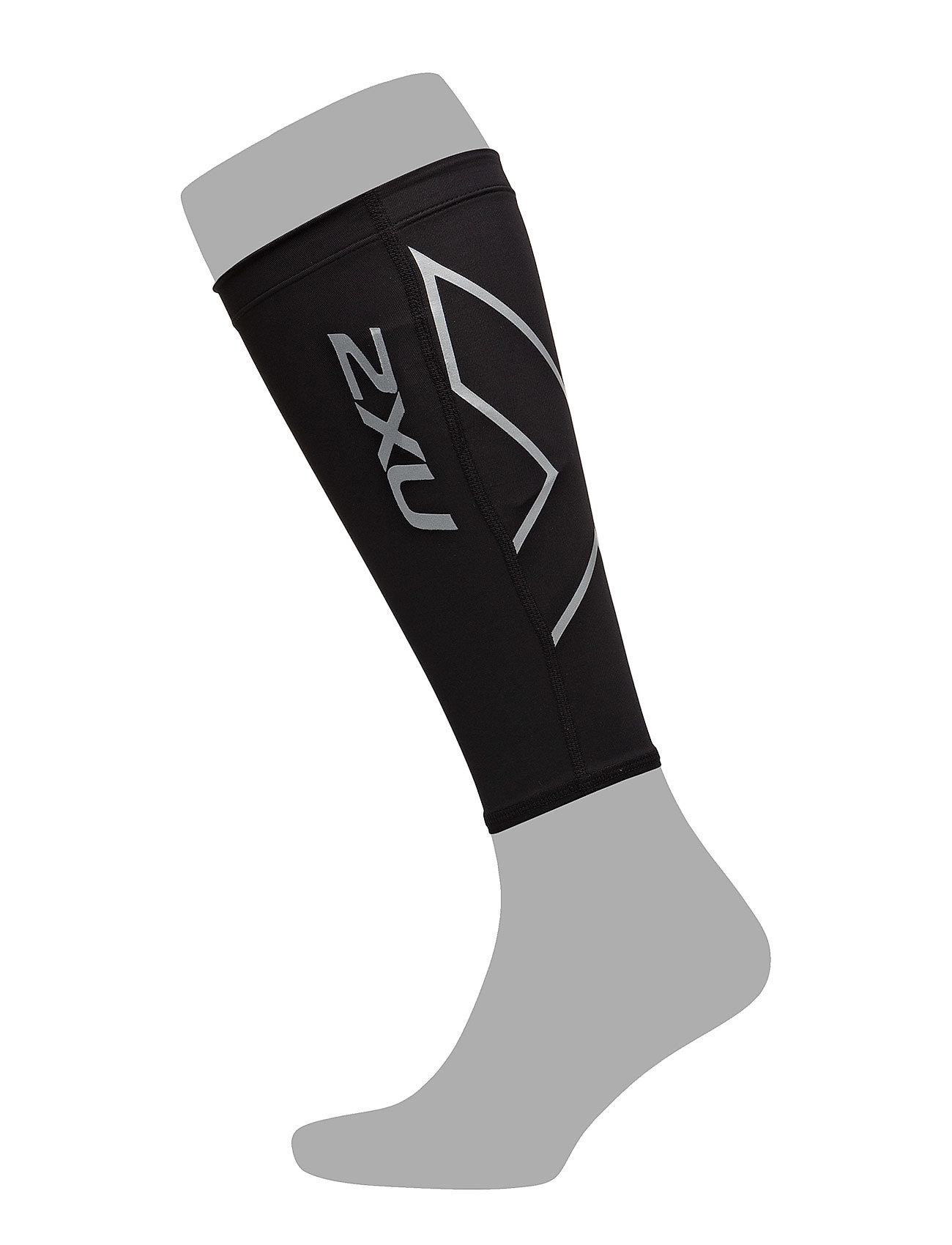 2XU - COMPRESSION CALF GUARDS - calf sleeves - black/black - 0
