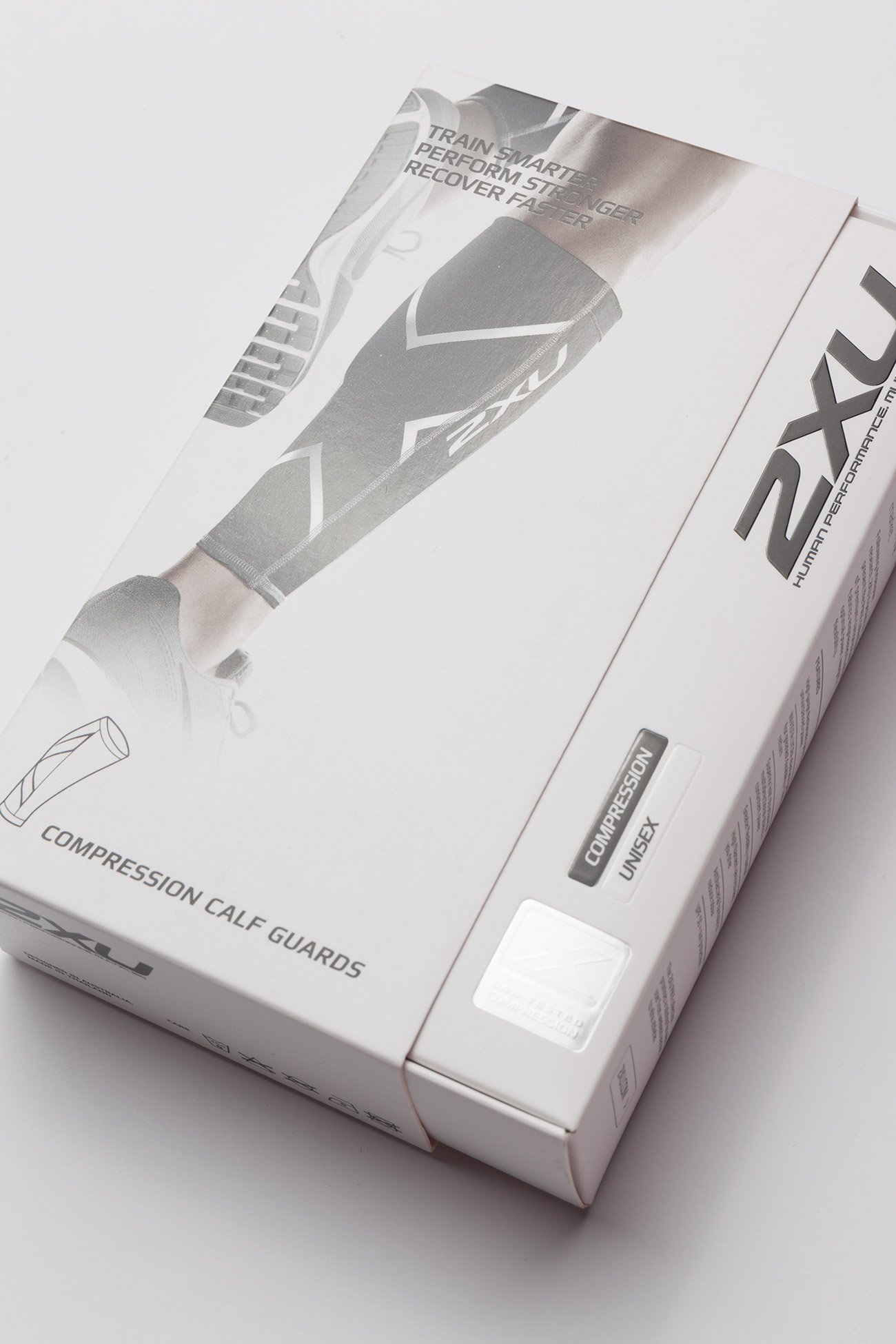 2XU - COMPRESSION CALF GUARDS - benstøtter - black/black - 5