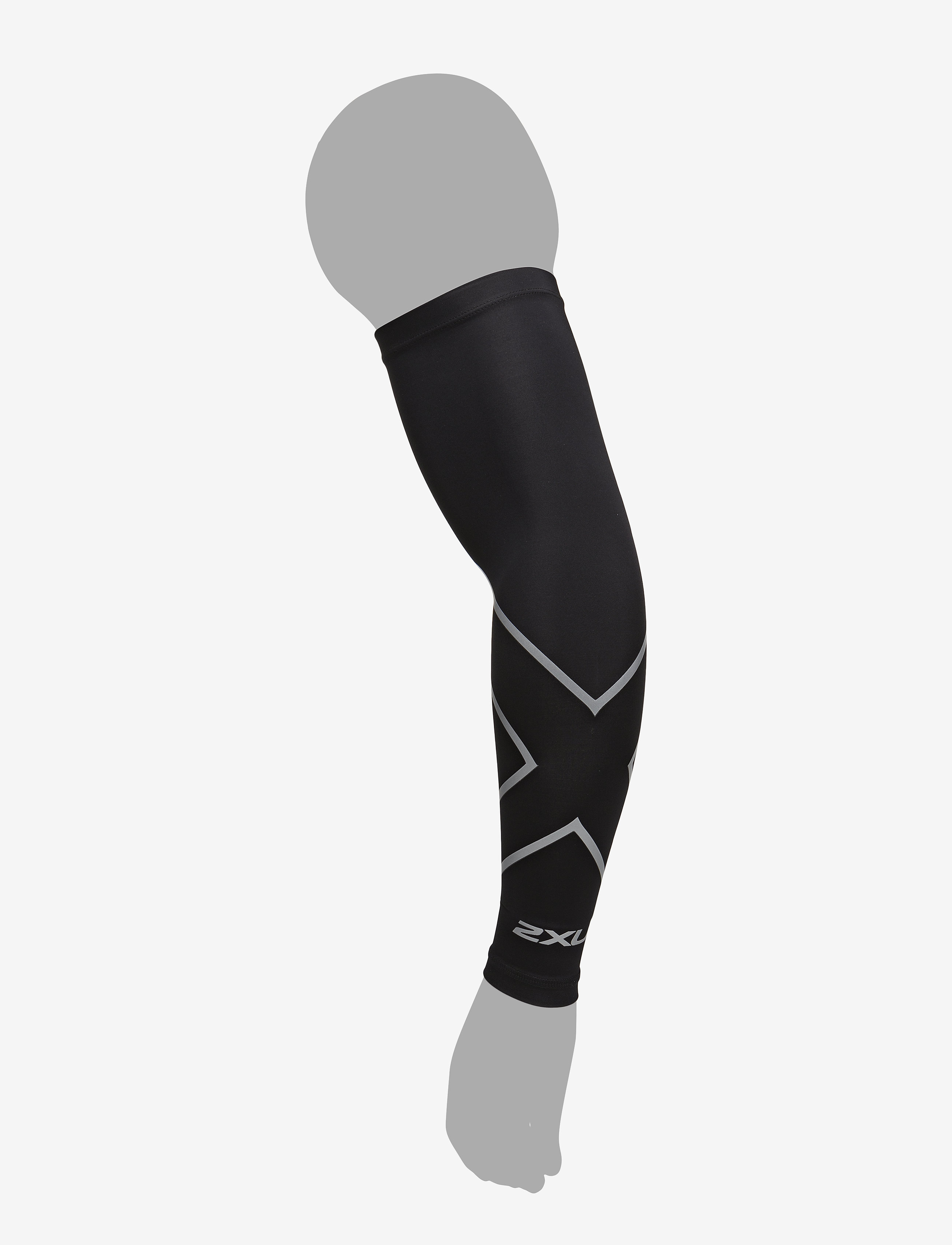 2XU - COMPRESSION ARM GUARD (SINGLE) - black/silver - 2