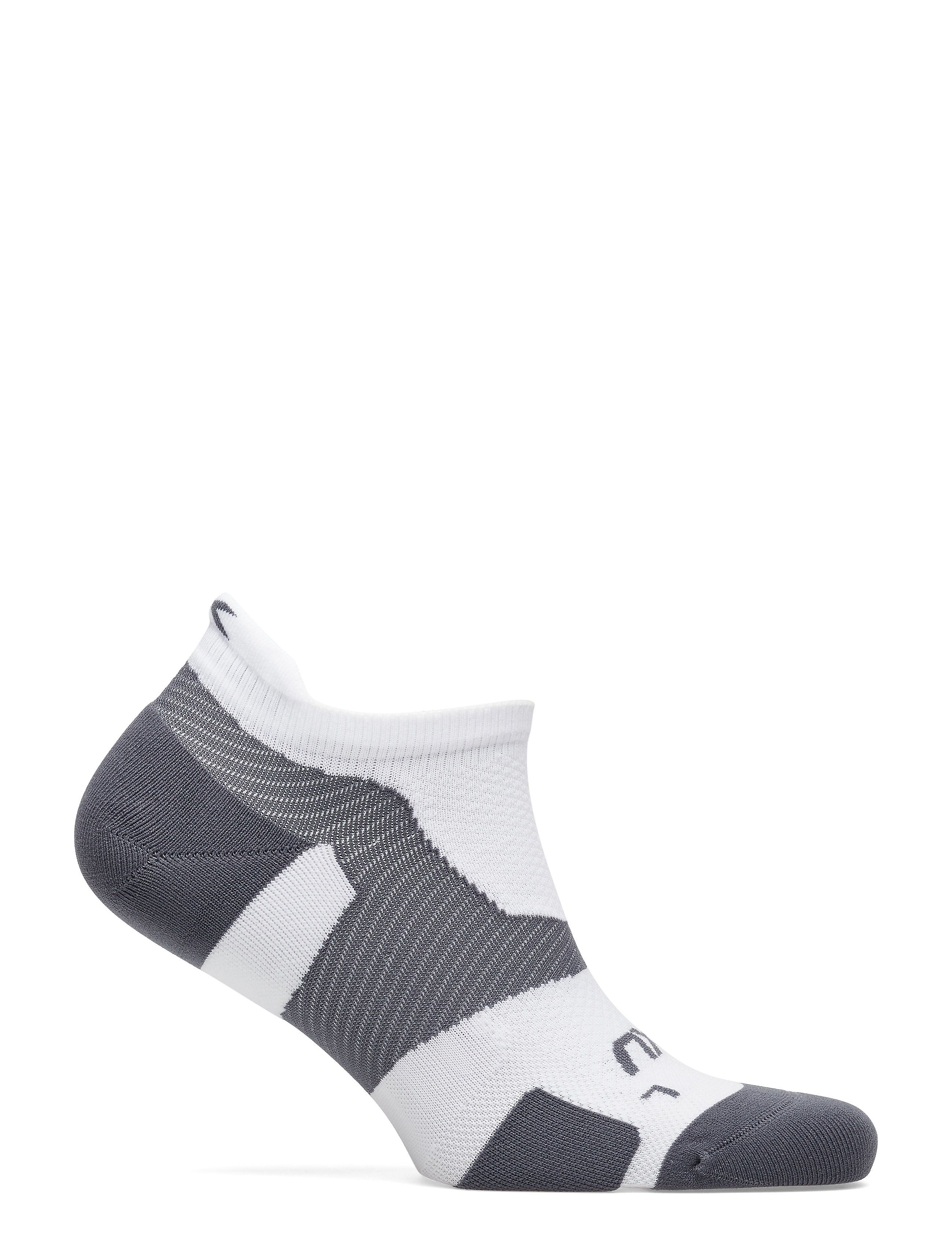 2XU Vectr Light Cushion No Show Socks, S, White, Sokker > Footies-Ankelsokker, Dame