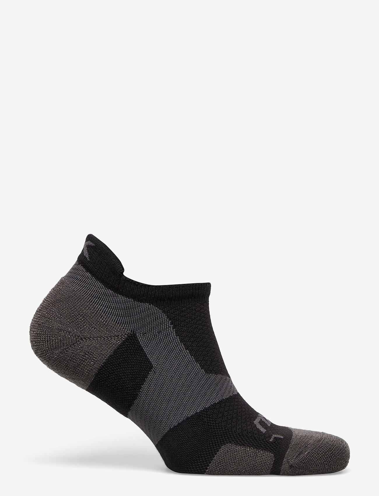 2XU - VECTR MERINO LGT NO SHOW SOCK - black/titanium - 1