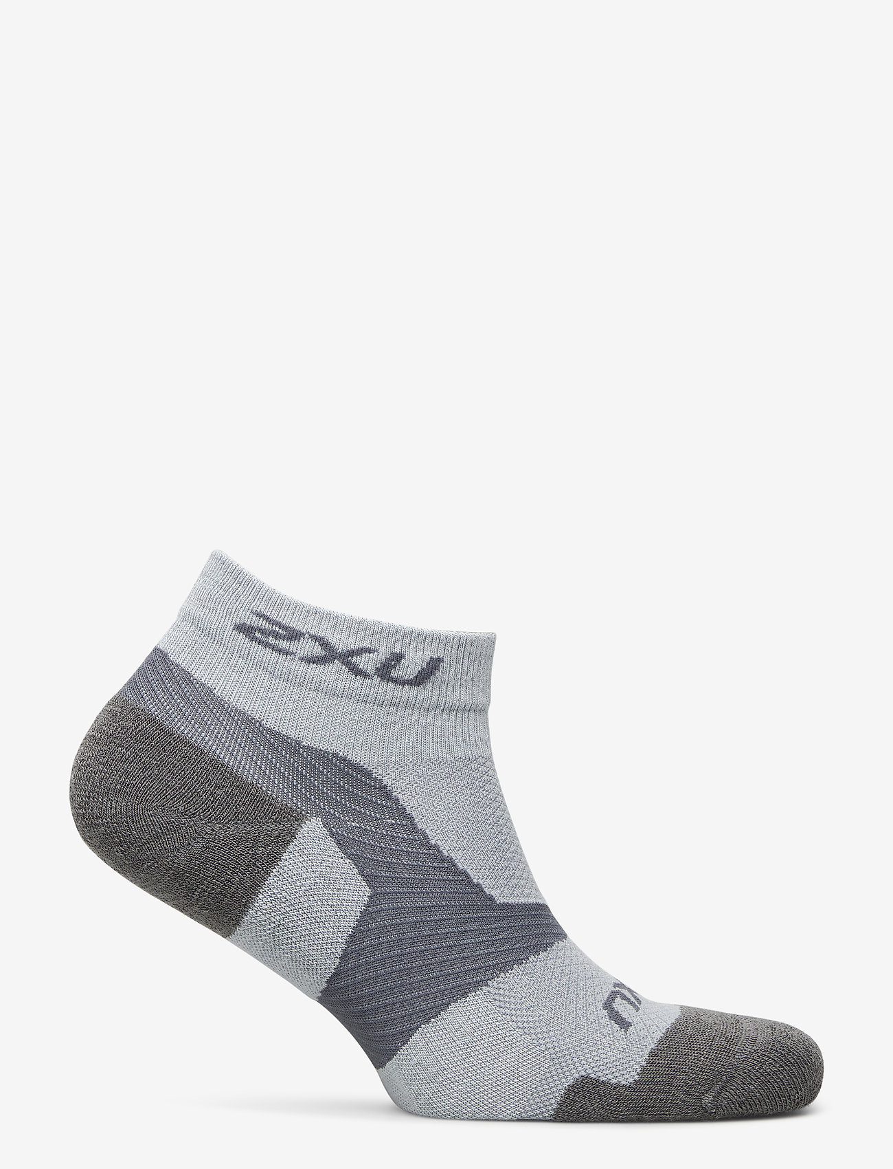 2XU - VECTR MERINO LGT CUSH 1/4 CRE - grey/grey - 1