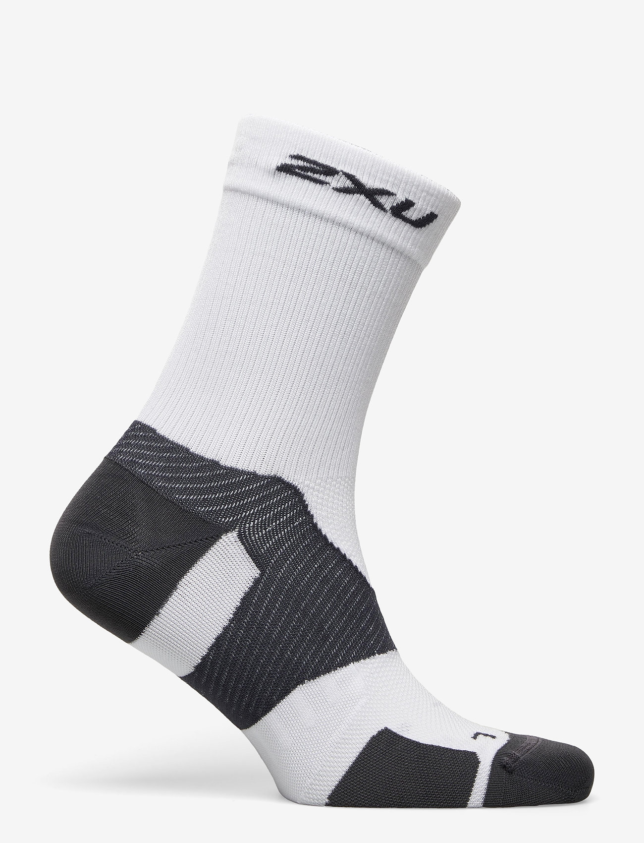 2XU - VECTR ULTRALIGHT CREW SOCKS - white/grey - 1