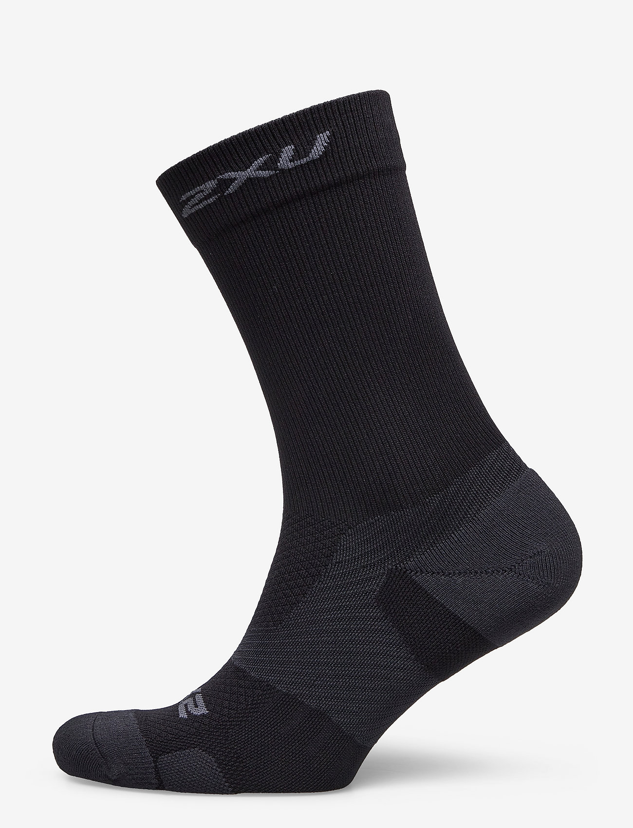 VECTR LIGHT CUSHION CREW SOCK - BLACK/TITANIUM