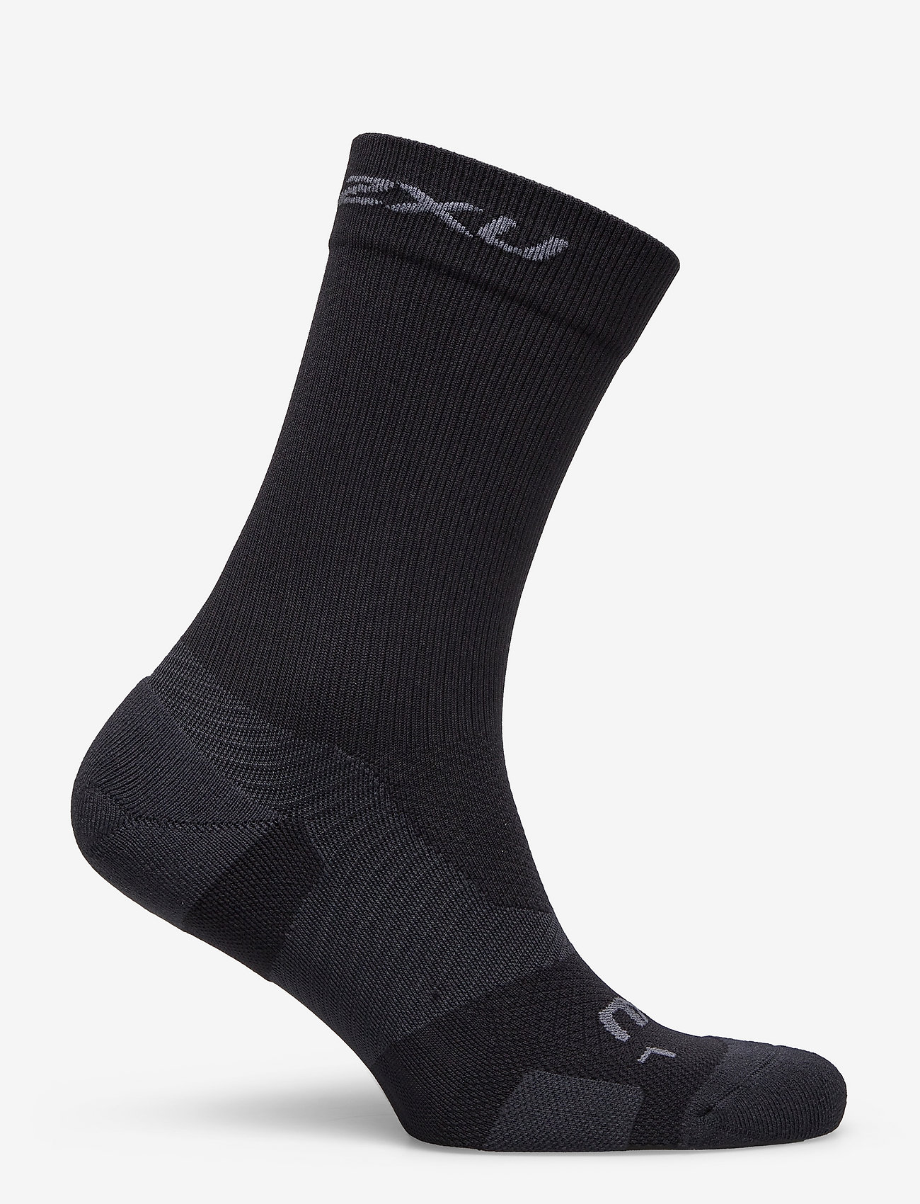 2XU - VECTR LIGHT CUSHION CREW SOCK - black/titanium - 1