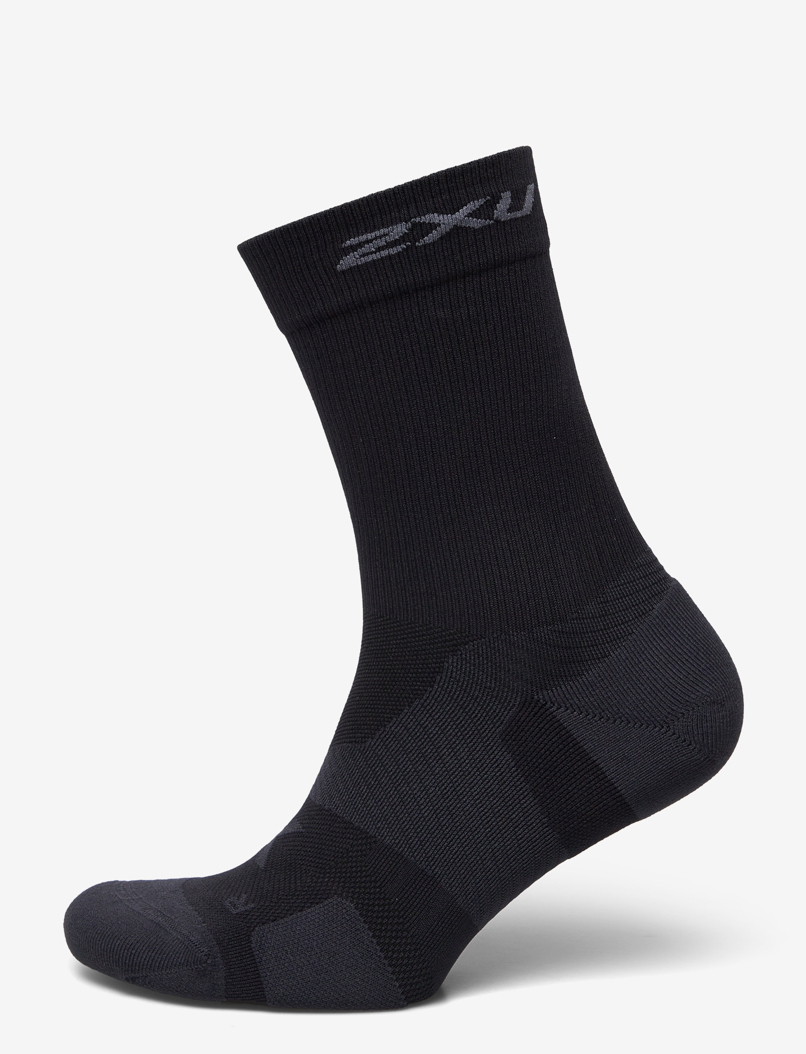 2XU Vectr Cushion Crew Socks, S, Black, Sokker > Almindelige Sokker, Dame