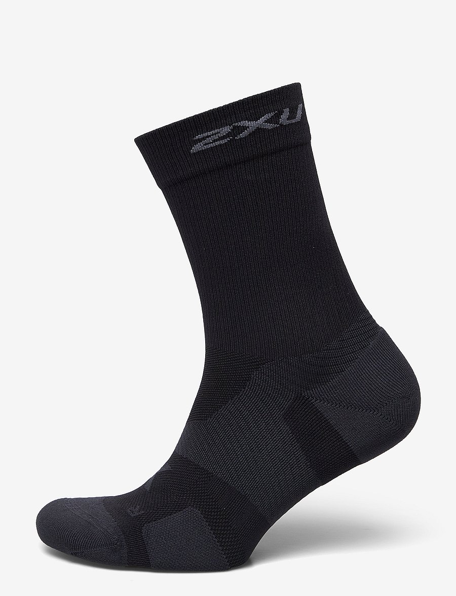 2XU - VECTR CUSHION CREW SOCKS - treningssokker - black/titanium - 0