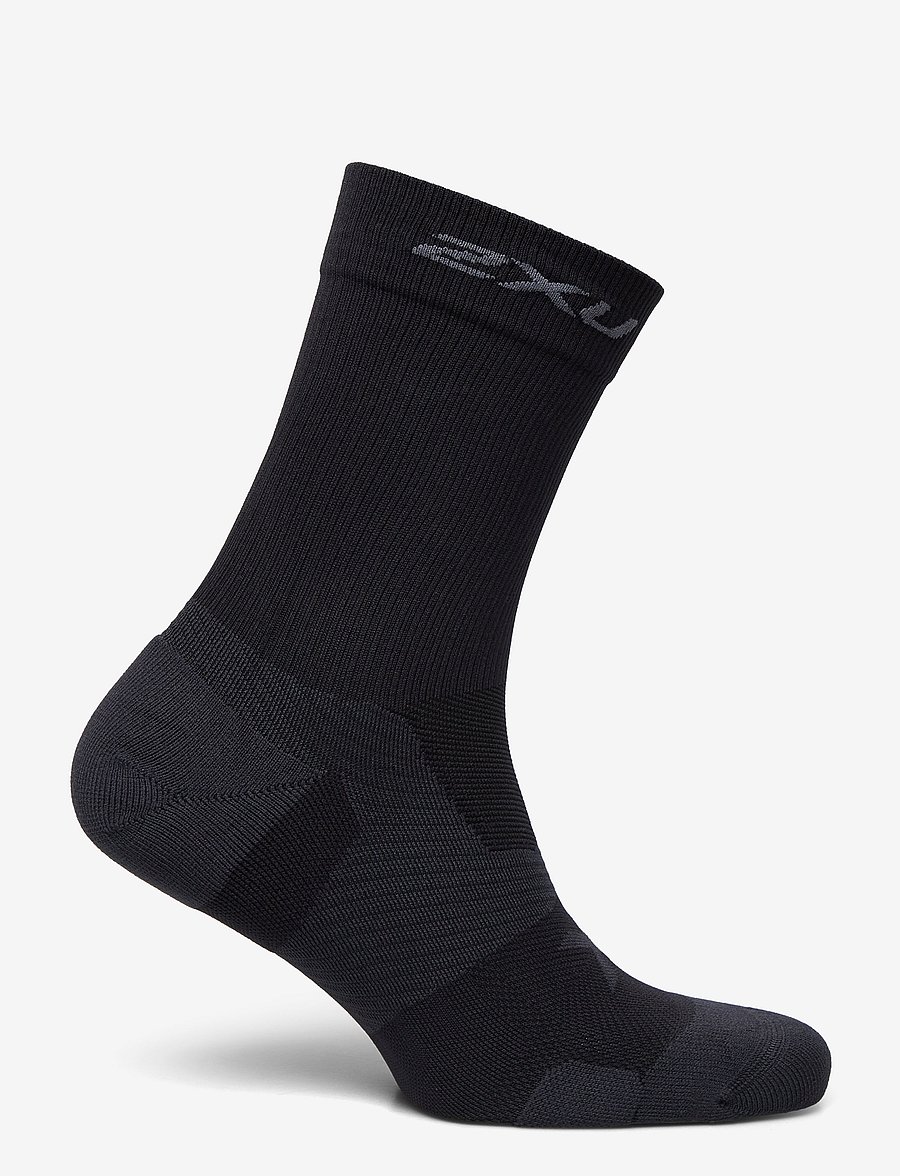 2XU - VECTR CUSHION CREW SOCKS - treningssokker - black/titanium - 1