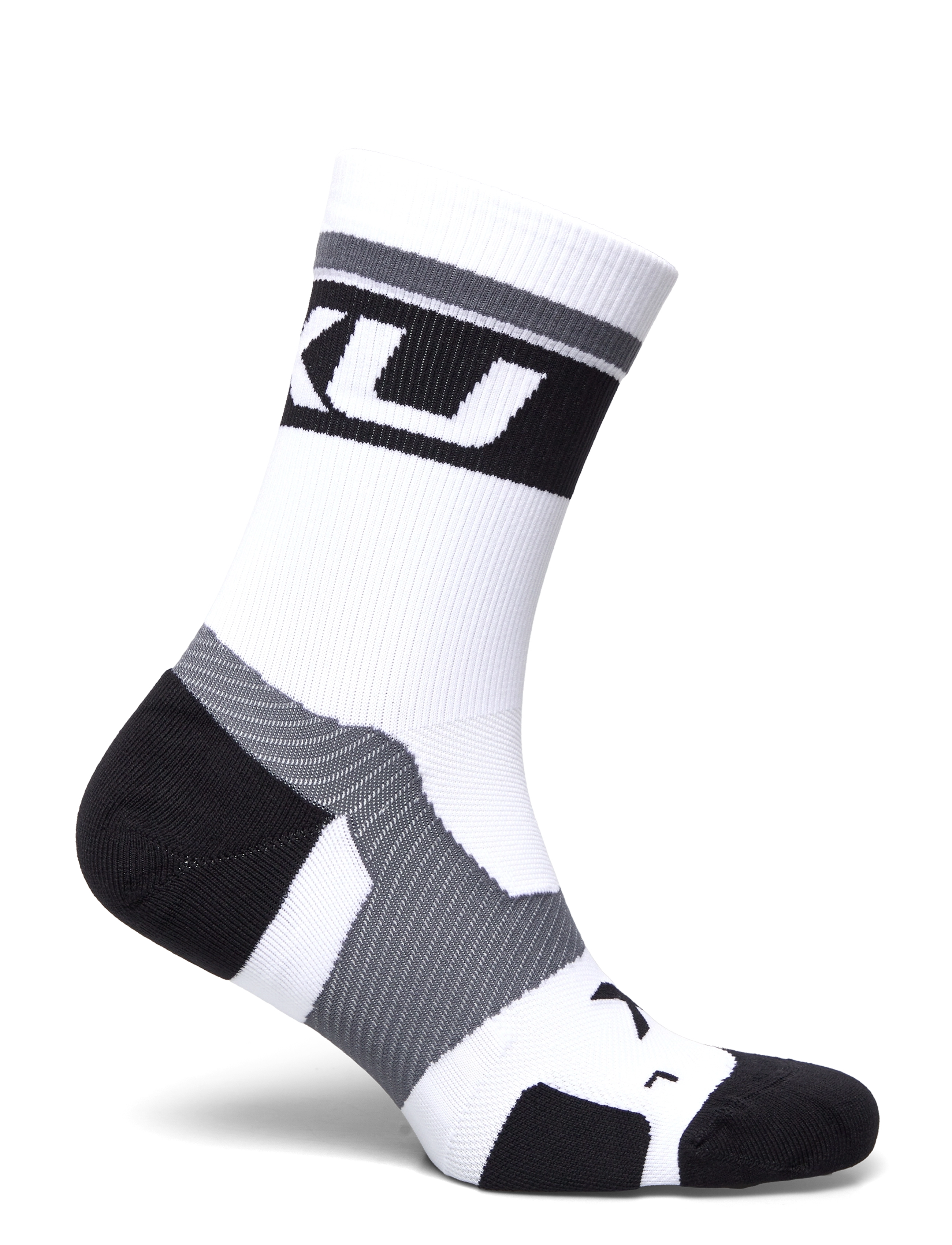 2XU - VECTR CUSHION CREW SOCKS - die niedrigsten preise - white/black - 1