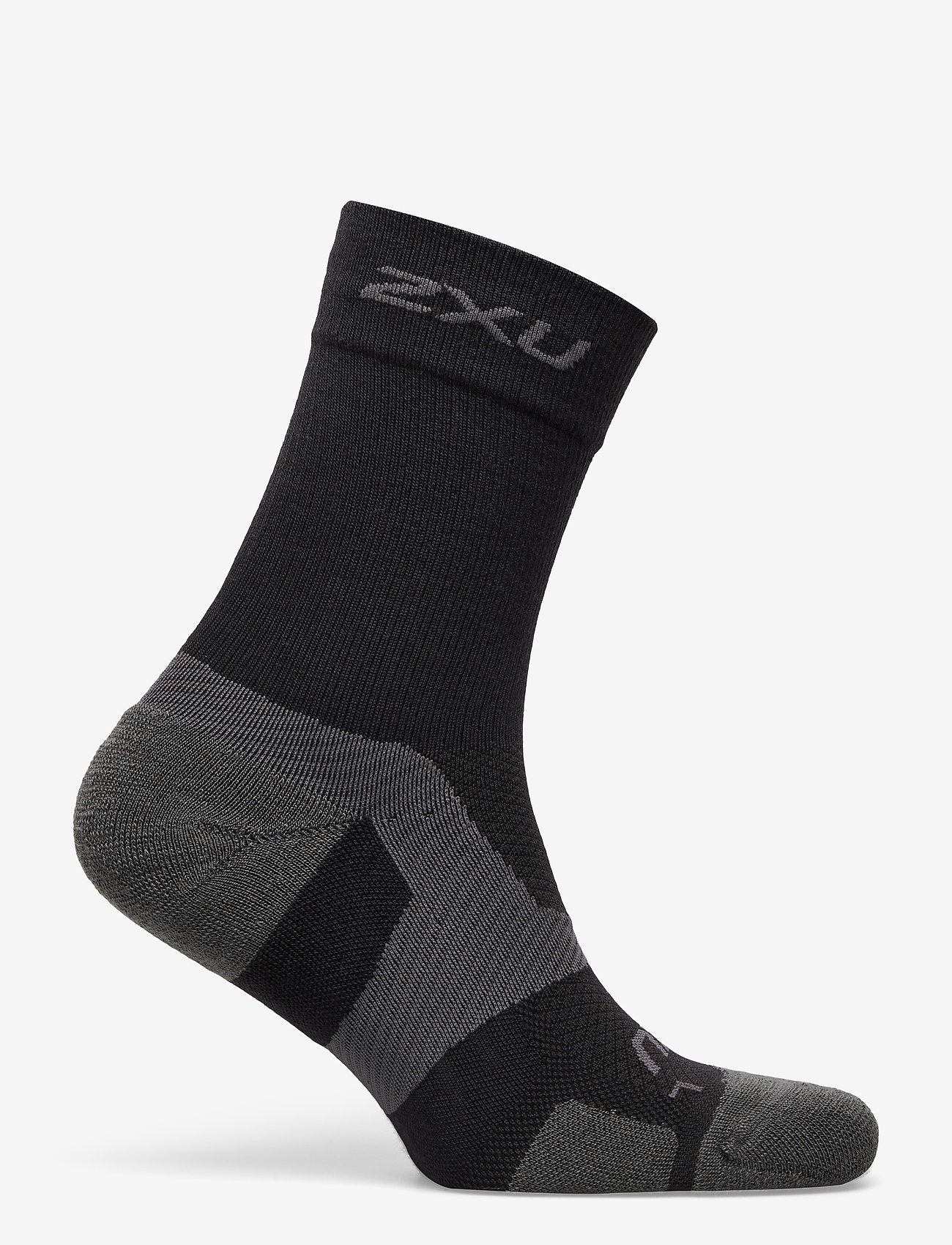 2XU - VECTR MERINO LGT CUSH CREW SO - grey/grey - 1