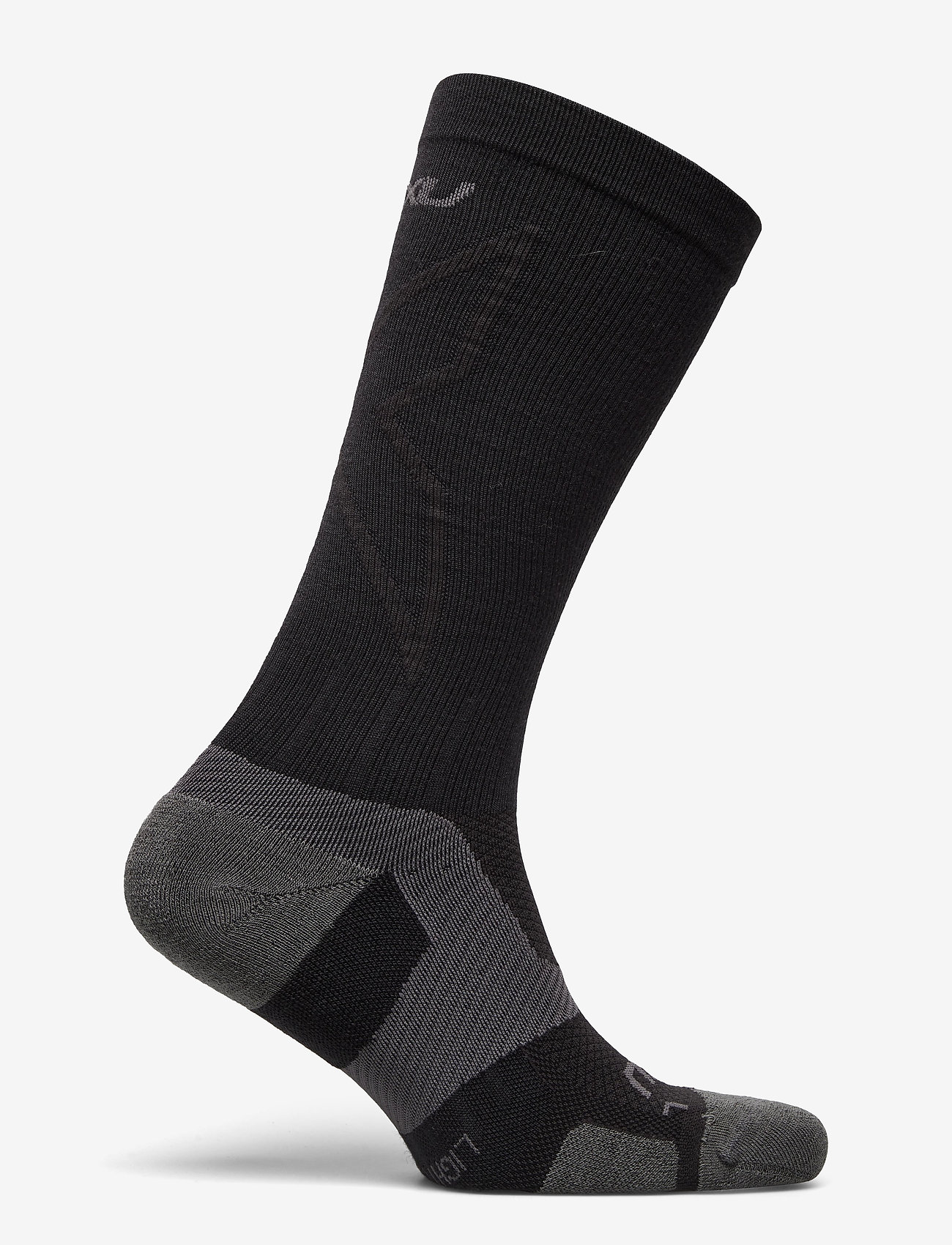 2XU - VECTR MERINO LGT CUSH FL SOCK - black/titanium - 1