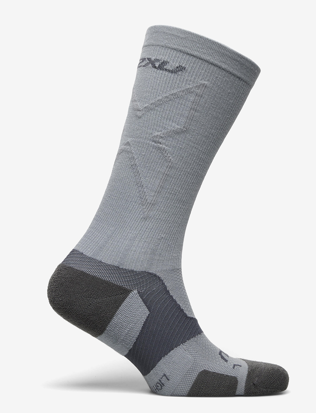 2XU - VECTR MERINO LGT CUSH FL SOCK - grey/grey - 1