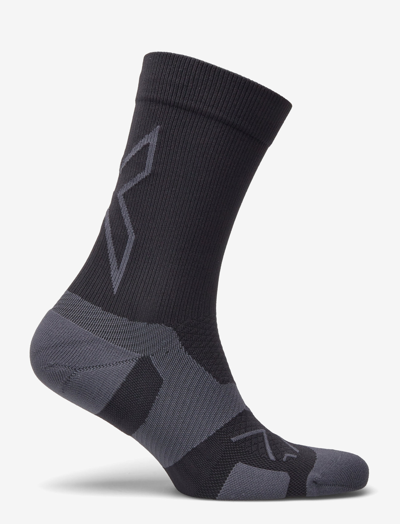 2XU - VECTR LIGHT CUSHION CREW SOCKS - gifts below 30€ - black/titanium - 1
