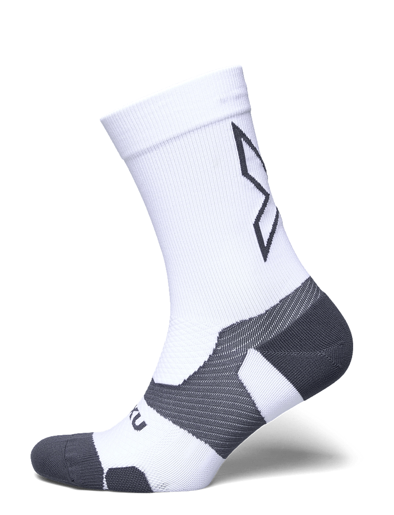 2XU - VECTR LIGHT CUSHION CREW SOCKS - spordisokid - white/grey - 0