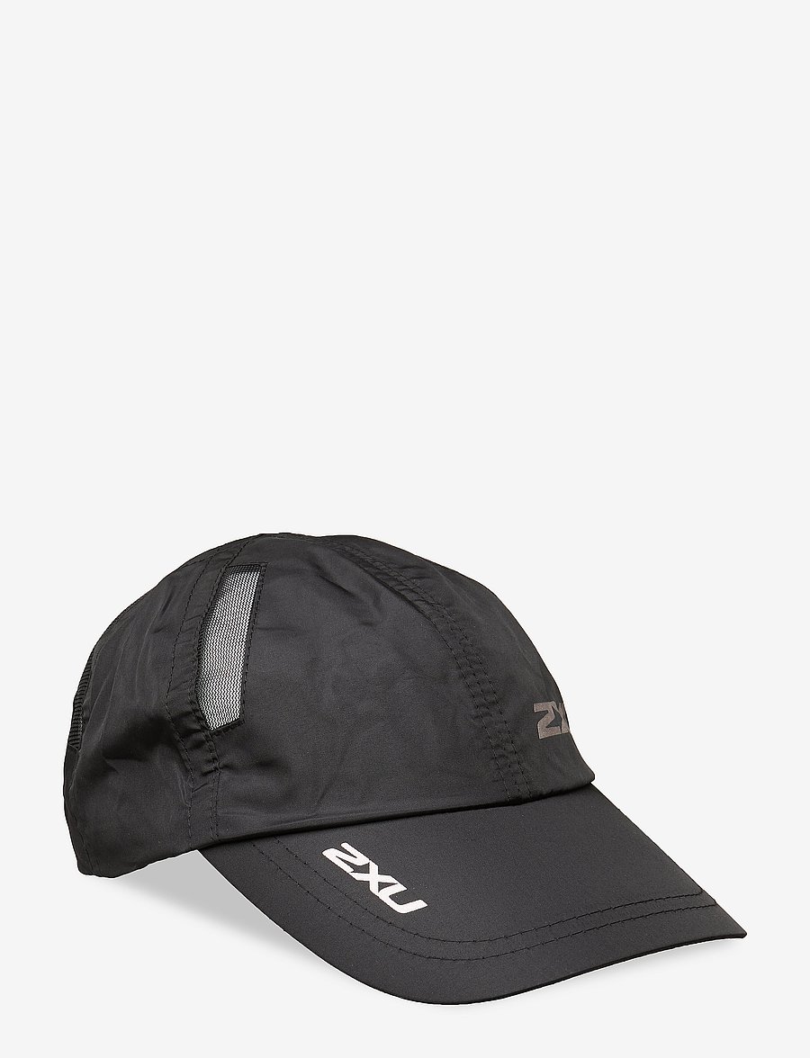 2XU - RUN CAP - kepsar - black/black - 1