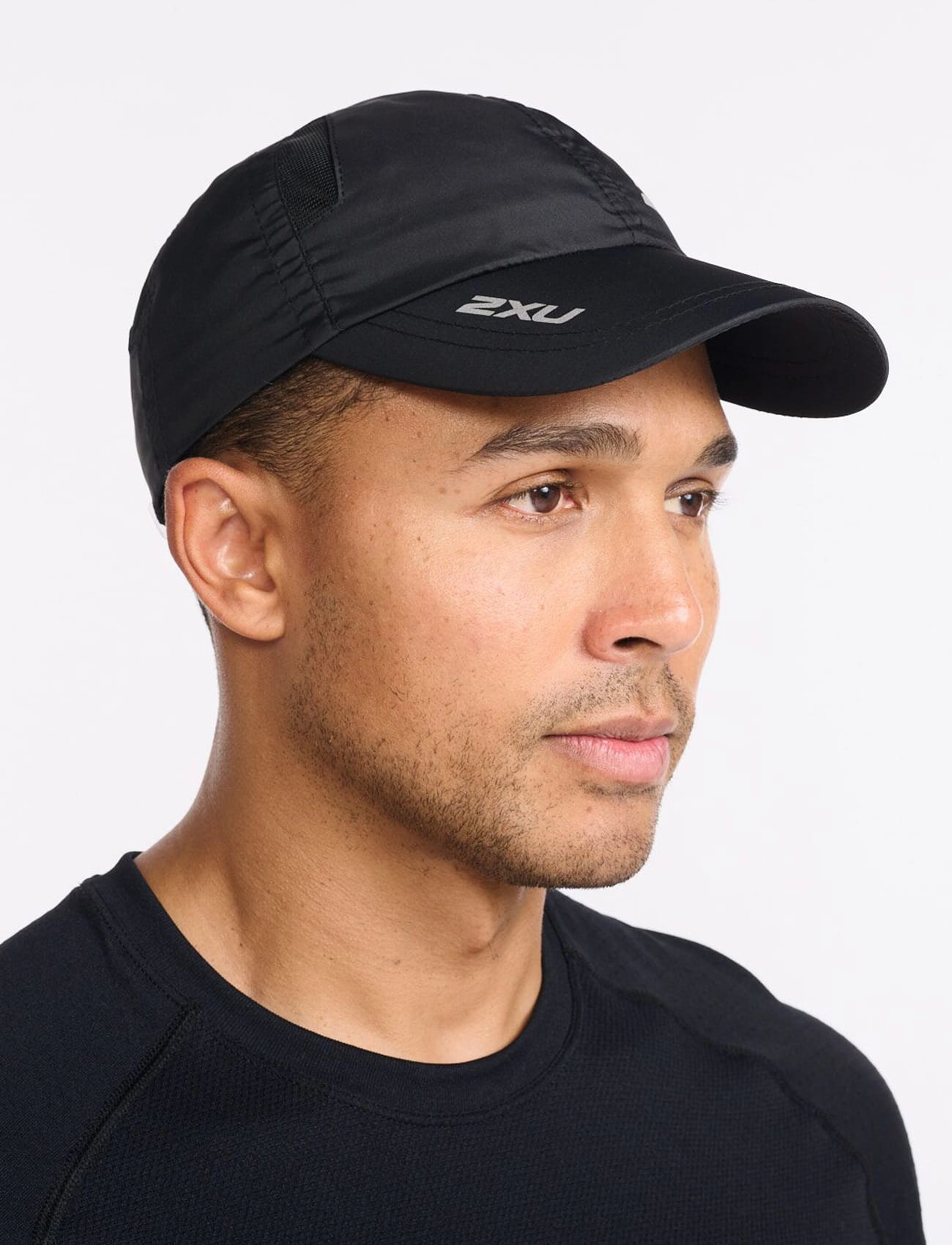2XU Run Cap, One Size, Headwear, Schwarz - Caps, Frauen
