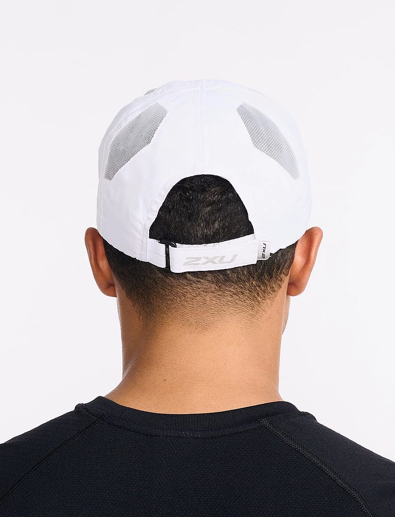2XU - RUN CAP - nokamütsid - white/white - 3