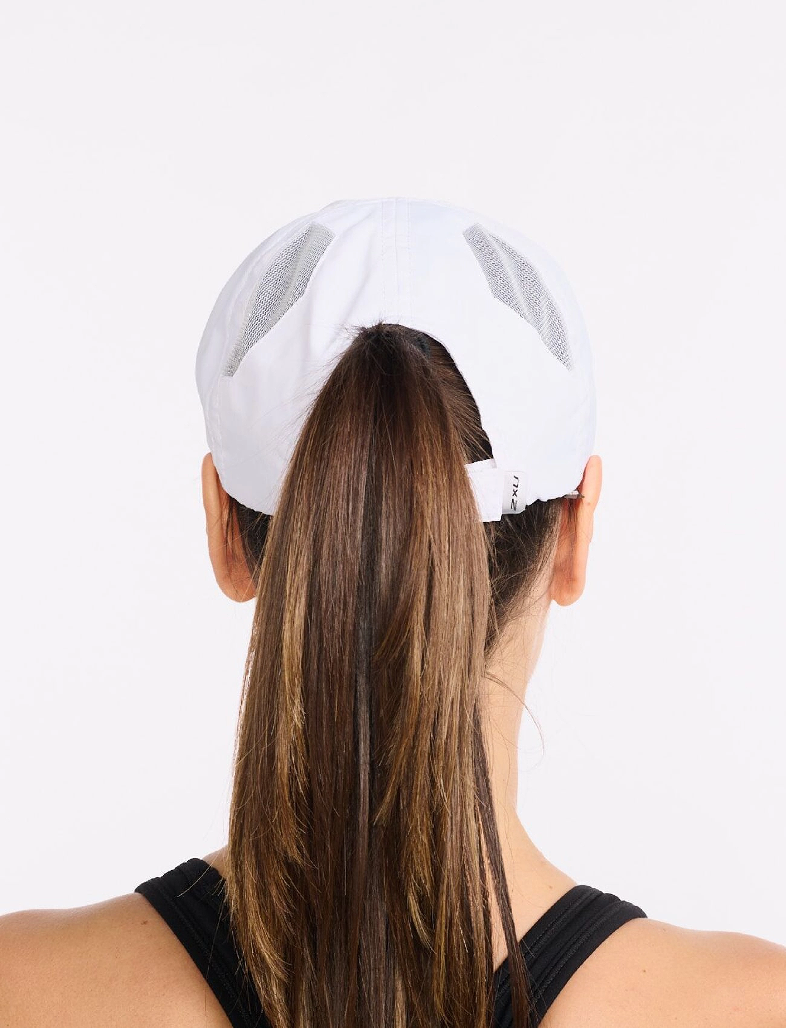 2XU - RUN CAP - kappen - white/white - 5