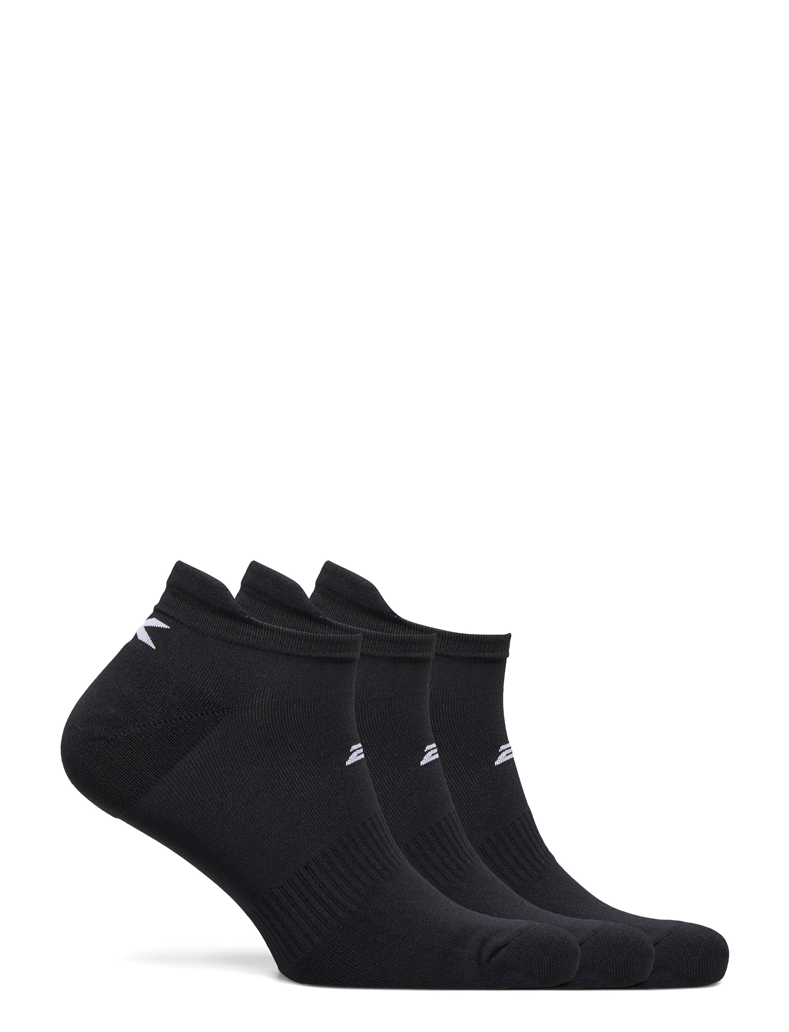2XU - ANKLE SOCKS 3 PACK - strümpfe - black/white - 3