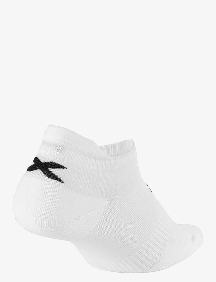 2XU - ANKLE SOCKS 3 PACK - skarpety sportowe - white/black - 2