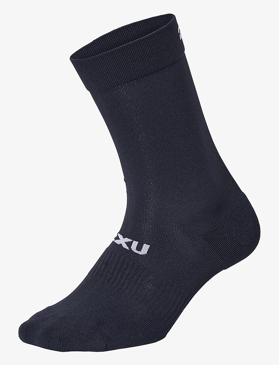 2XU - CREW SOCKS 3 PACK - strümpfe - black/white - 1
