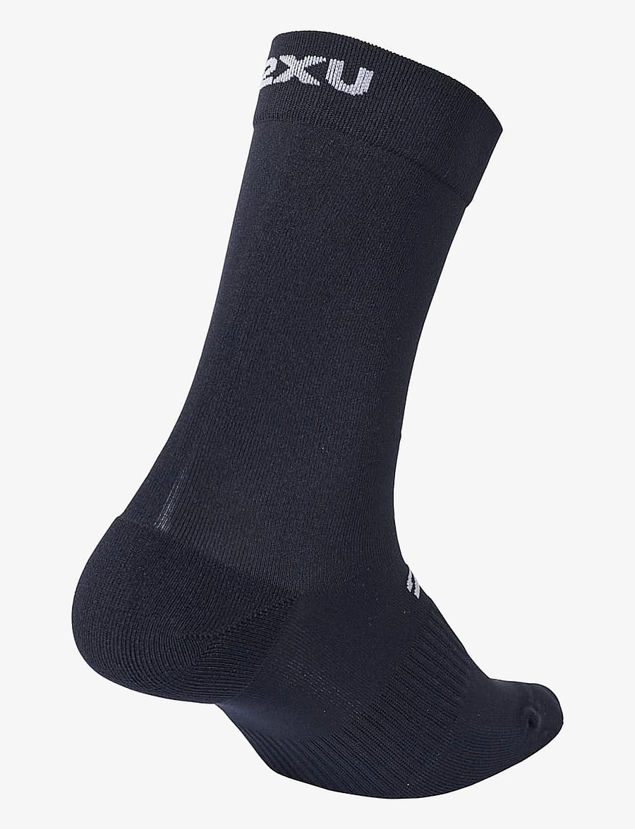 2XU - CREW SOCKS 3 PACK - strümpfe - black/white - 2