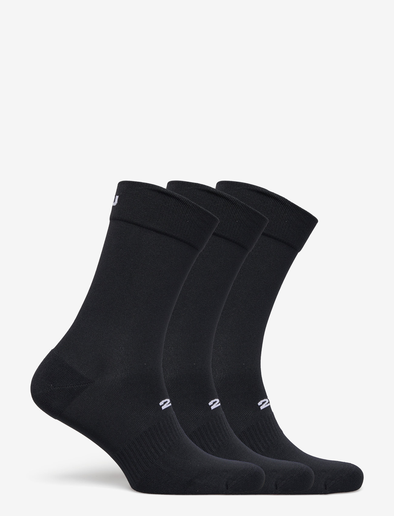 2XU - CREW SOCKS 3 PACK - geschenke unter chf 50 - black/white - 3