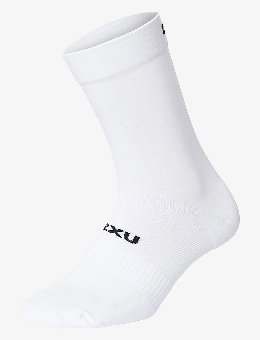 2XU - CREW SOCKS 3 PACK - strümpfe - white/black - 1