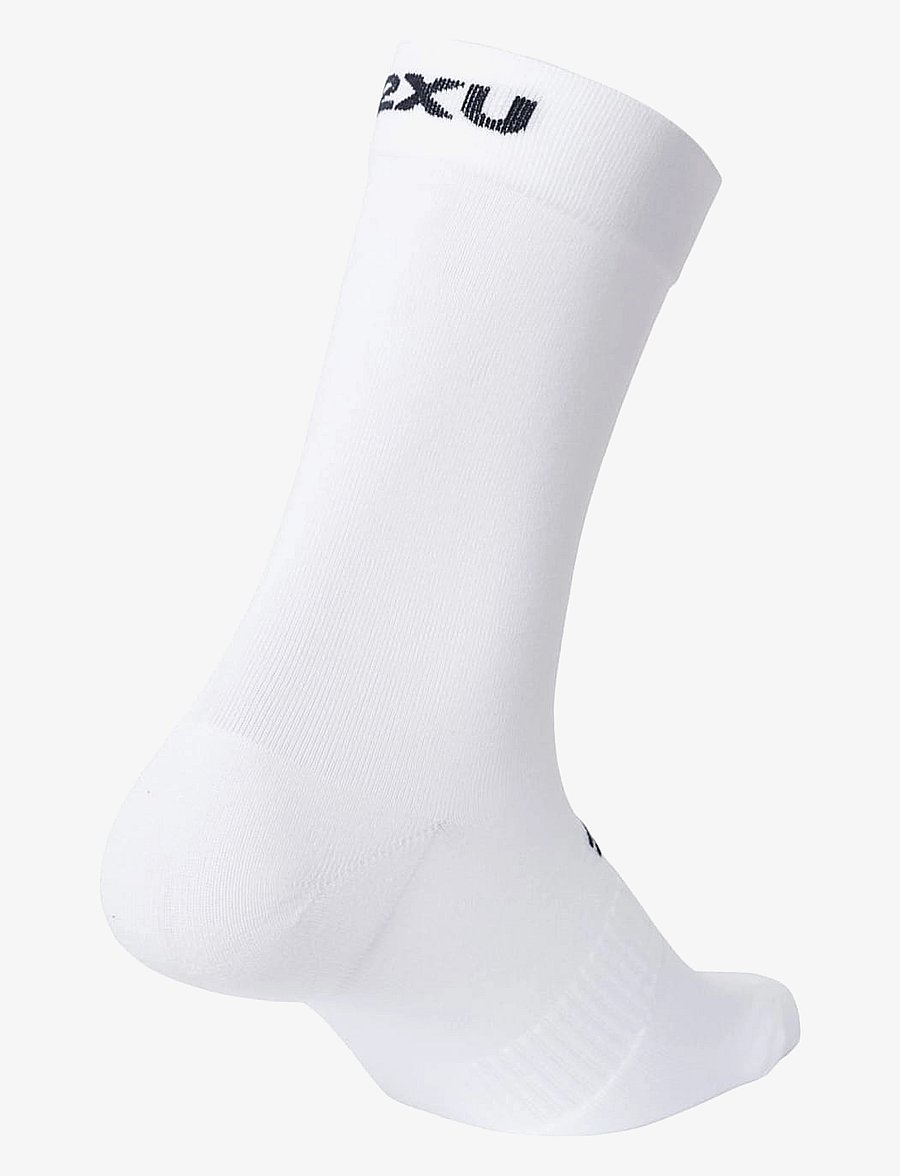 2XU - CREW SOCKS 3 PACK - strümpfe - white/black - 2