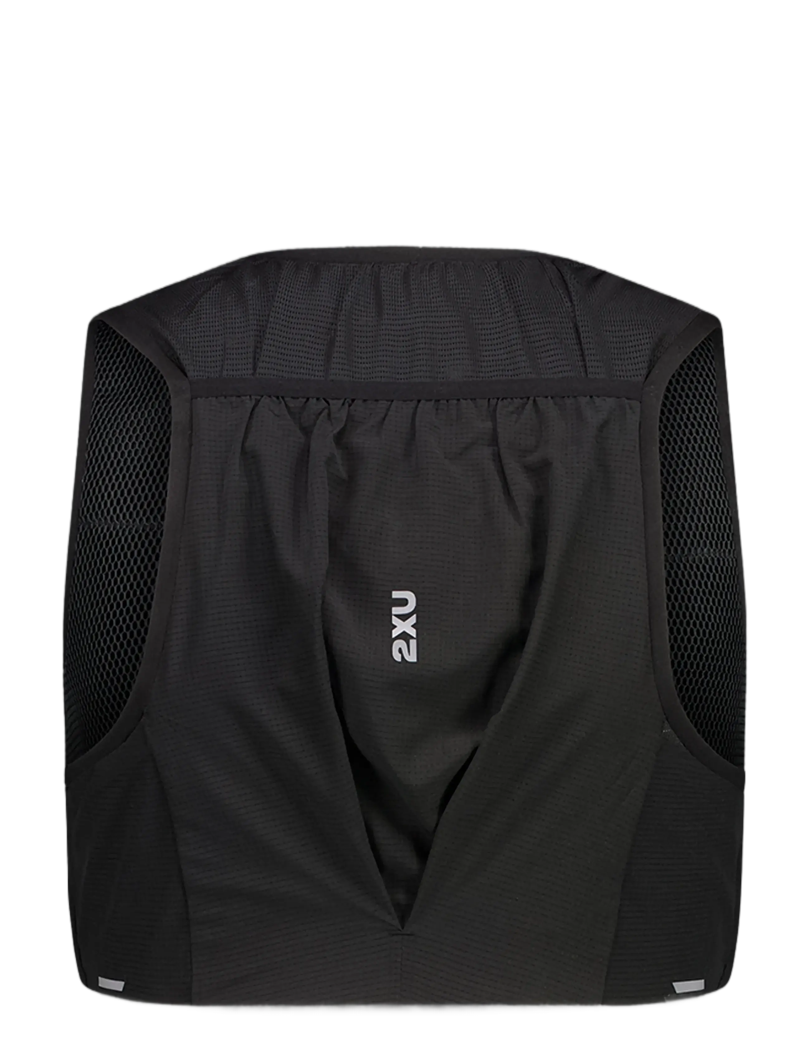2XU RUN HYDRATION VEST - Sporttaschen - BLACK/SILVER REFLECTIVE / black