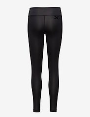 2XU - MOTION MID-RISE COMP TIGHTS - running tights - black/dotted black logo - 1
