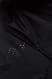 2XU - MOTION MID-RISE COMP TIGHTS - running tights - black/dotted black logo - 3