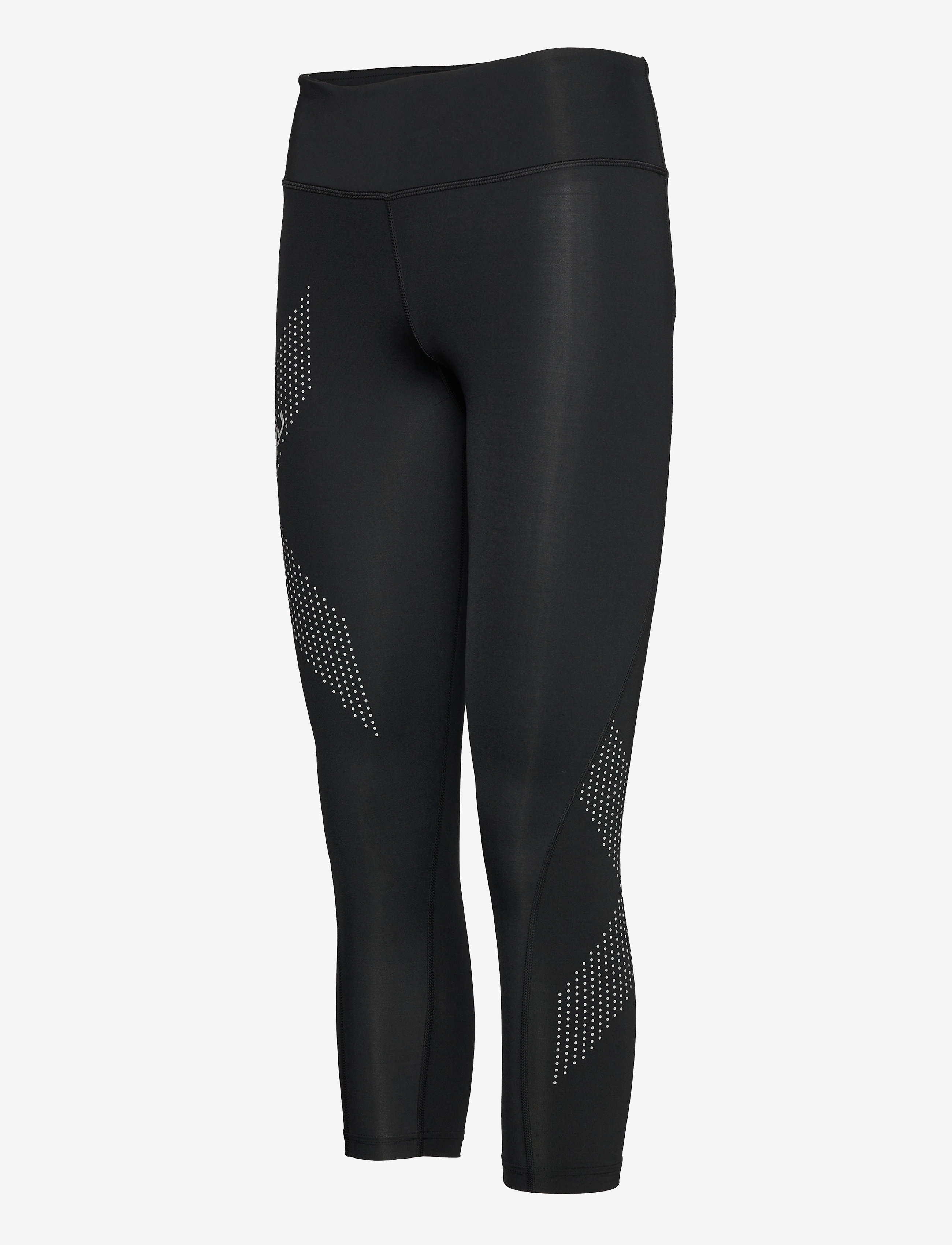 2XU - MOTION MID-RISE COMP 7/8 TIGH - black/dotted reflective logo - 3