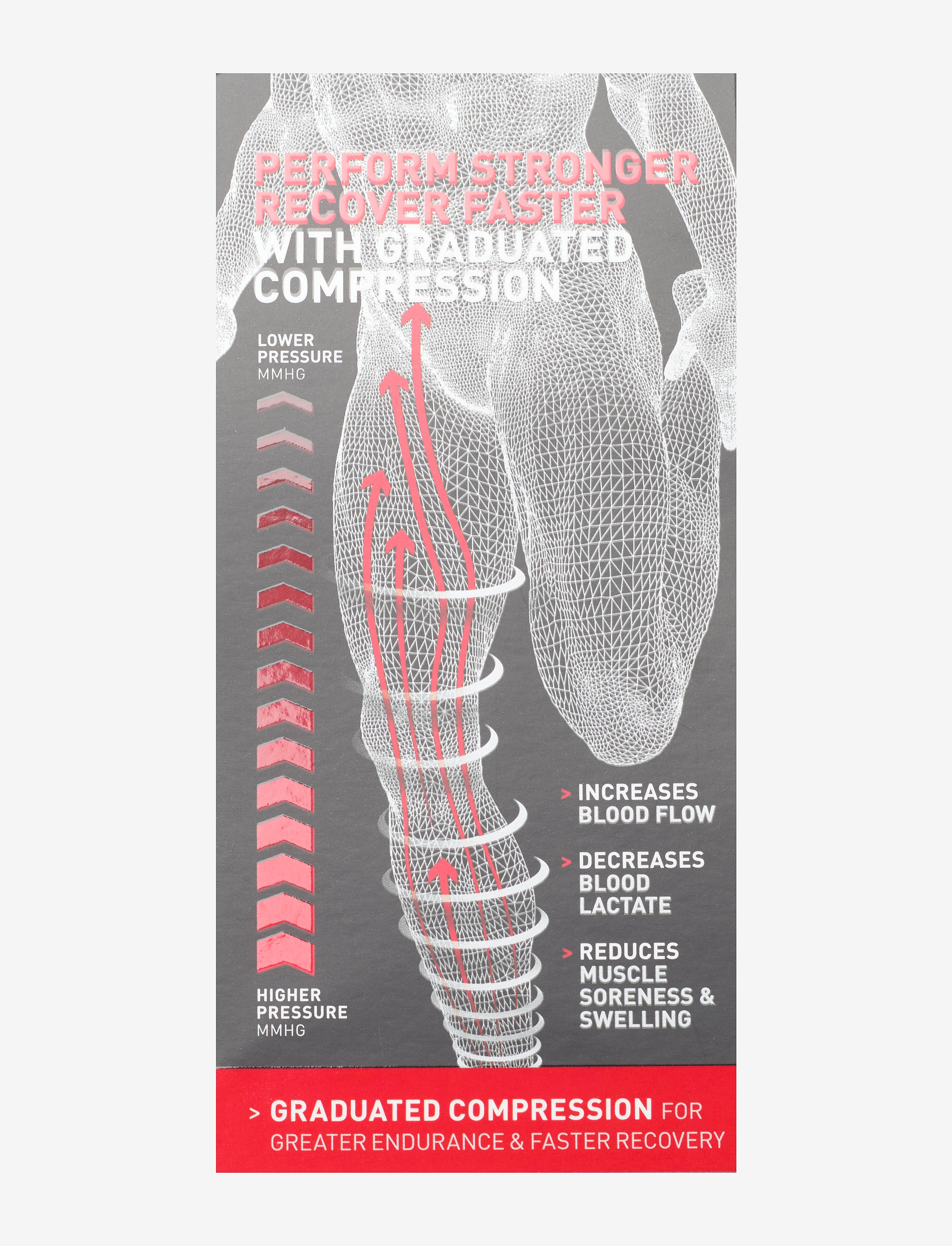 2XU - CORE COMPRESSION TIGHTS - black/silver - 5